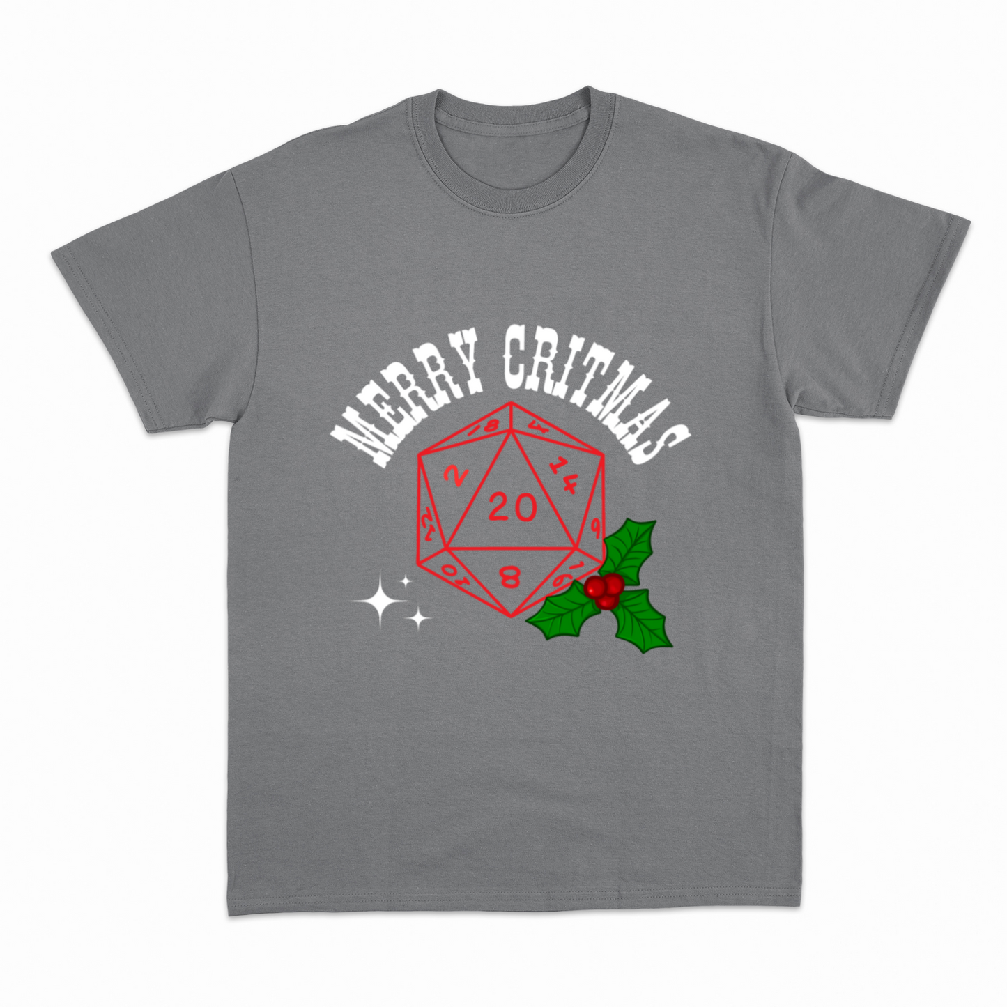 Merry Critmas / R - Heavier fabric t-shirt
