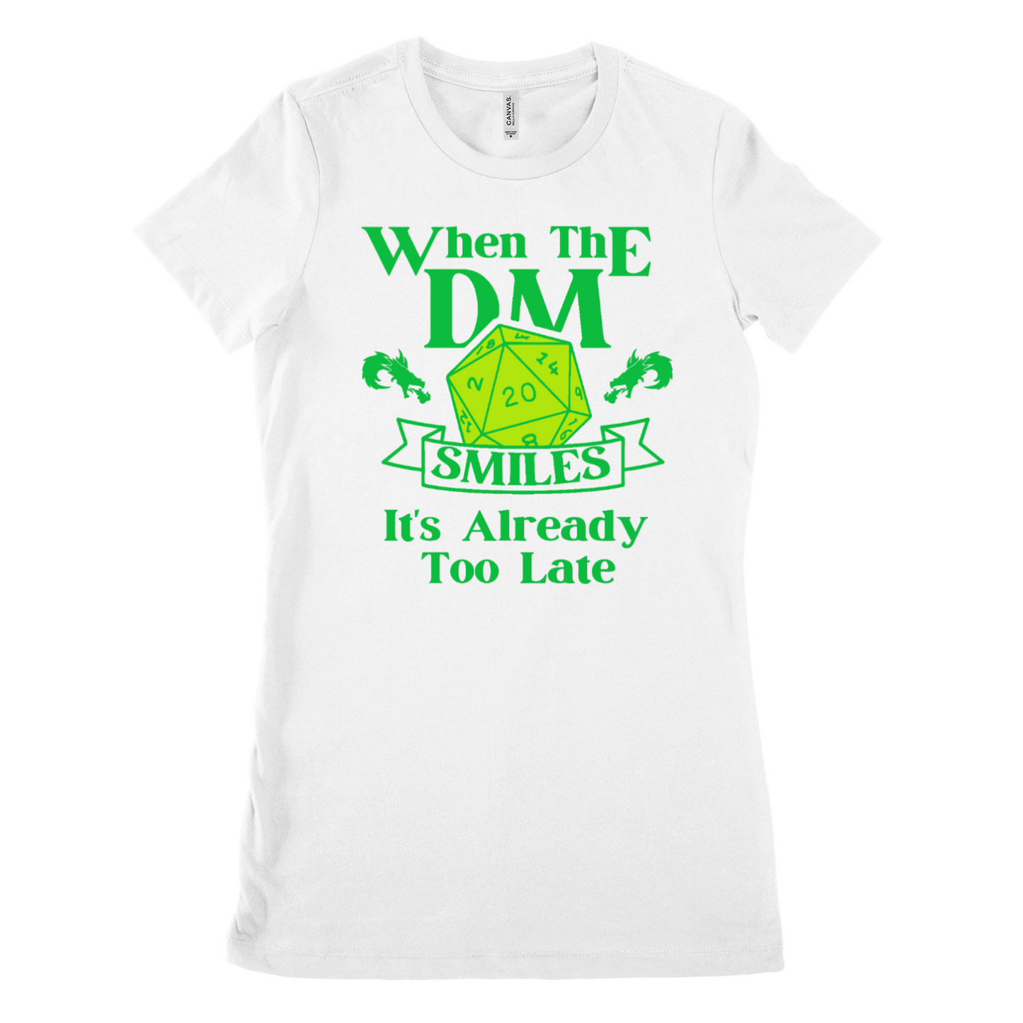 WHEN THE DM SMILES ITS ALREADY TOO LATE (3) - Woman regular fit