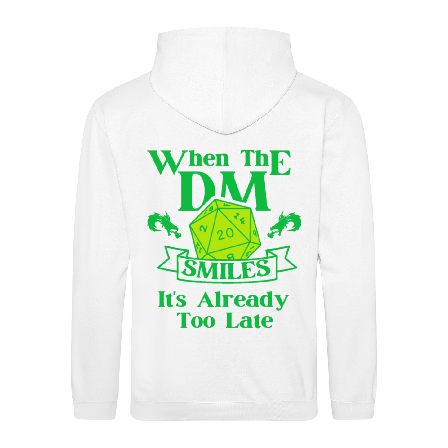 WHEN THE DM SMILES ITS ALREADY TOO LATE (3) - Hoodie unisex regular fit