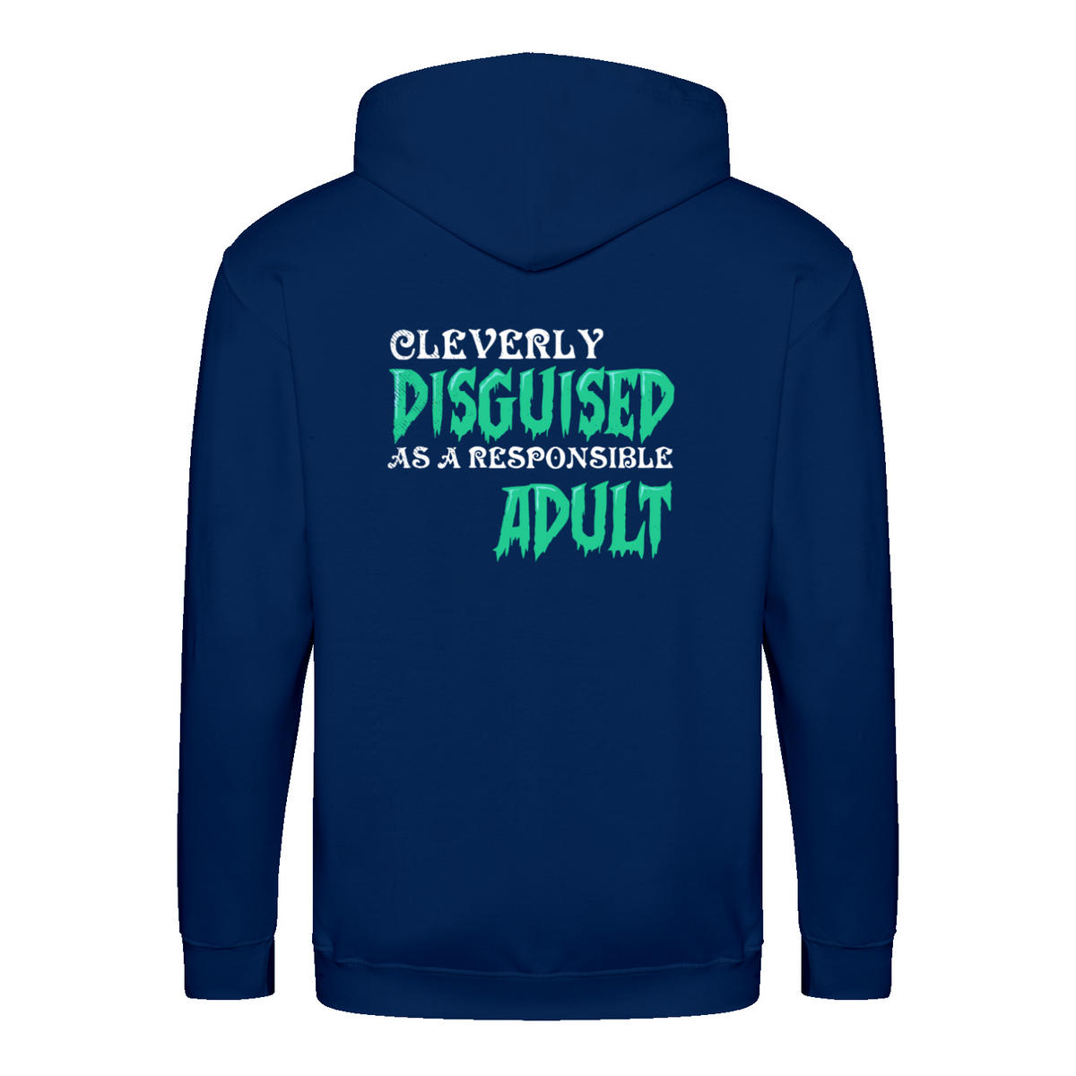 Disguised zip hoodie – Sjovt statement