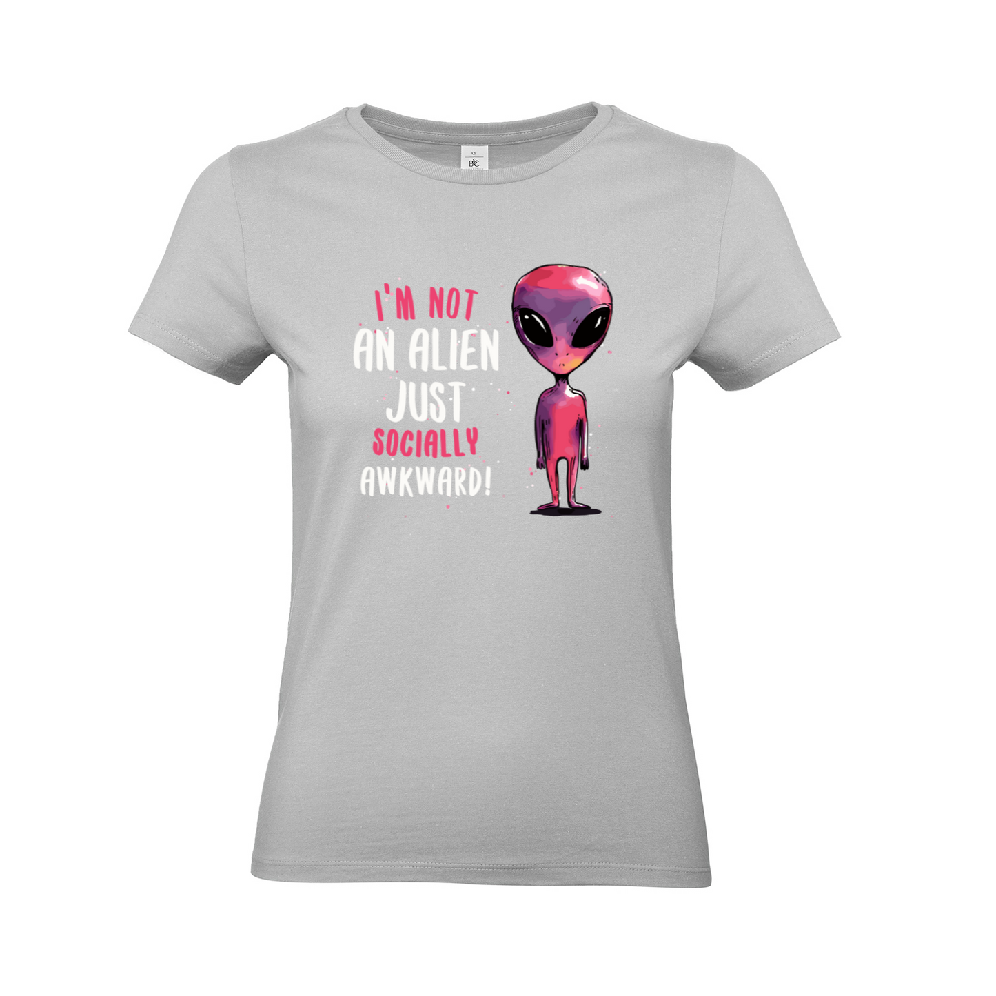 .SOCIALLY AWKWARD/ALIEN. - Woman slim fit