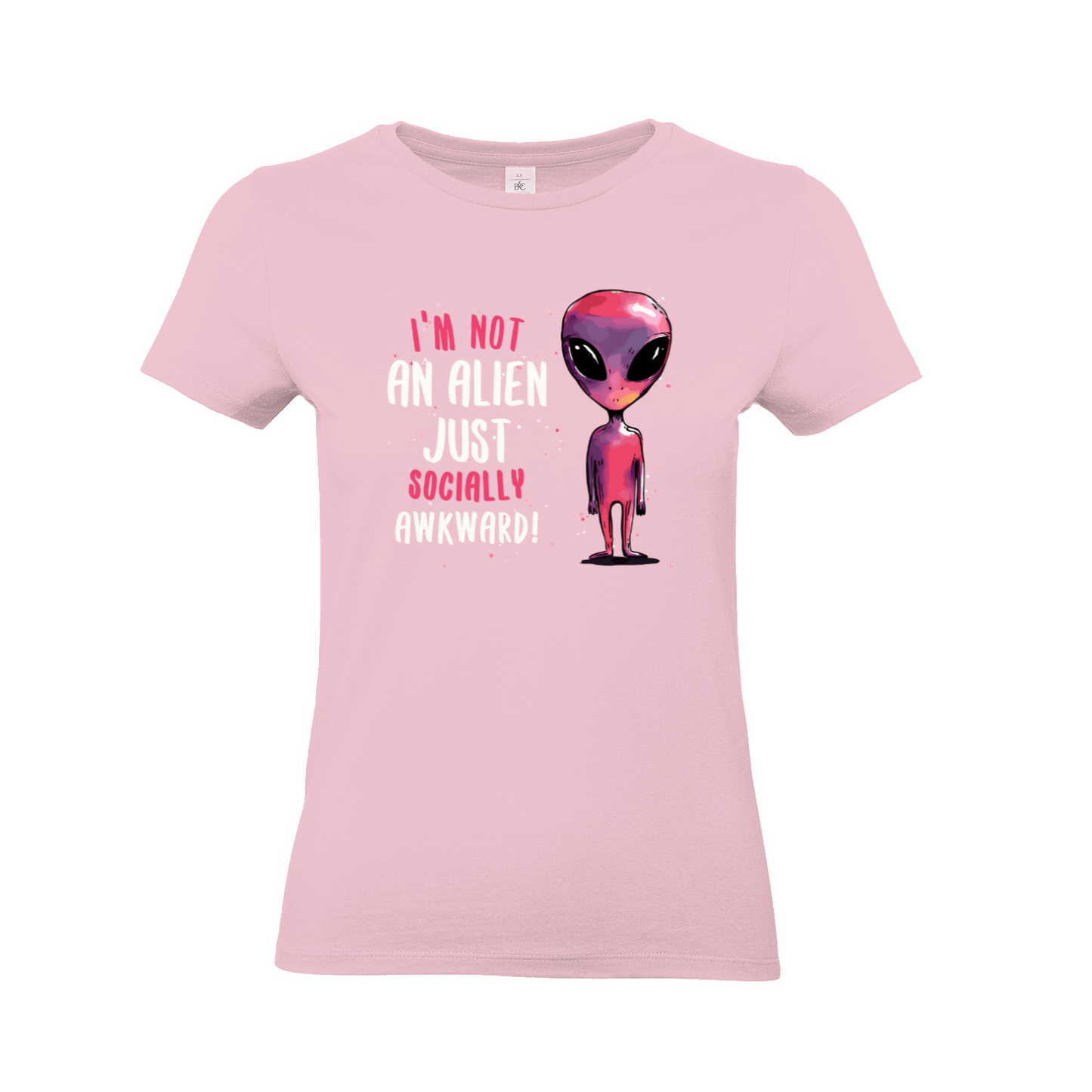 .SOCIALLY AWKWARD/ALIEN. - Woman slim fit