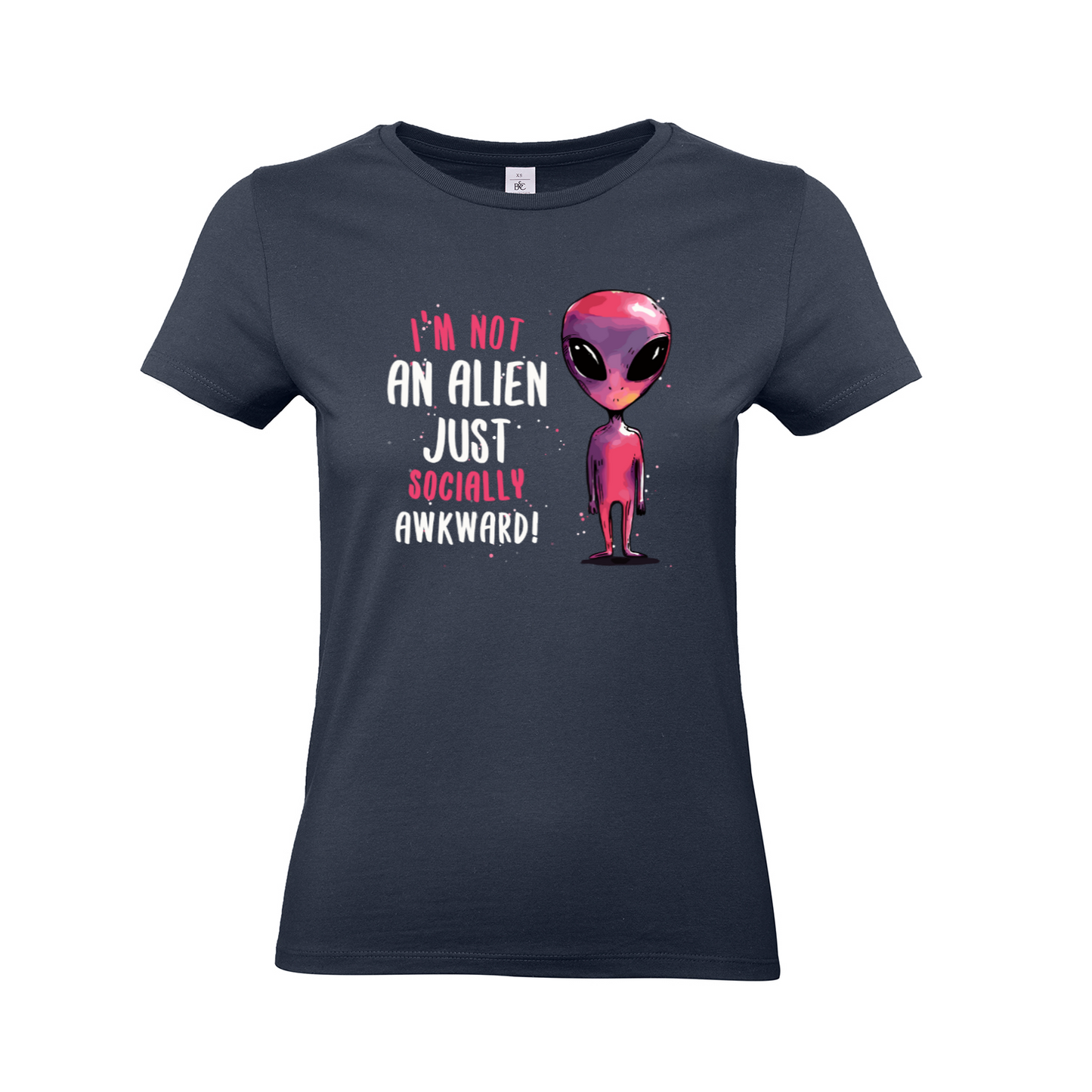 .SOCIALLY AWKWARD/ALIEN. - Woman slim fit