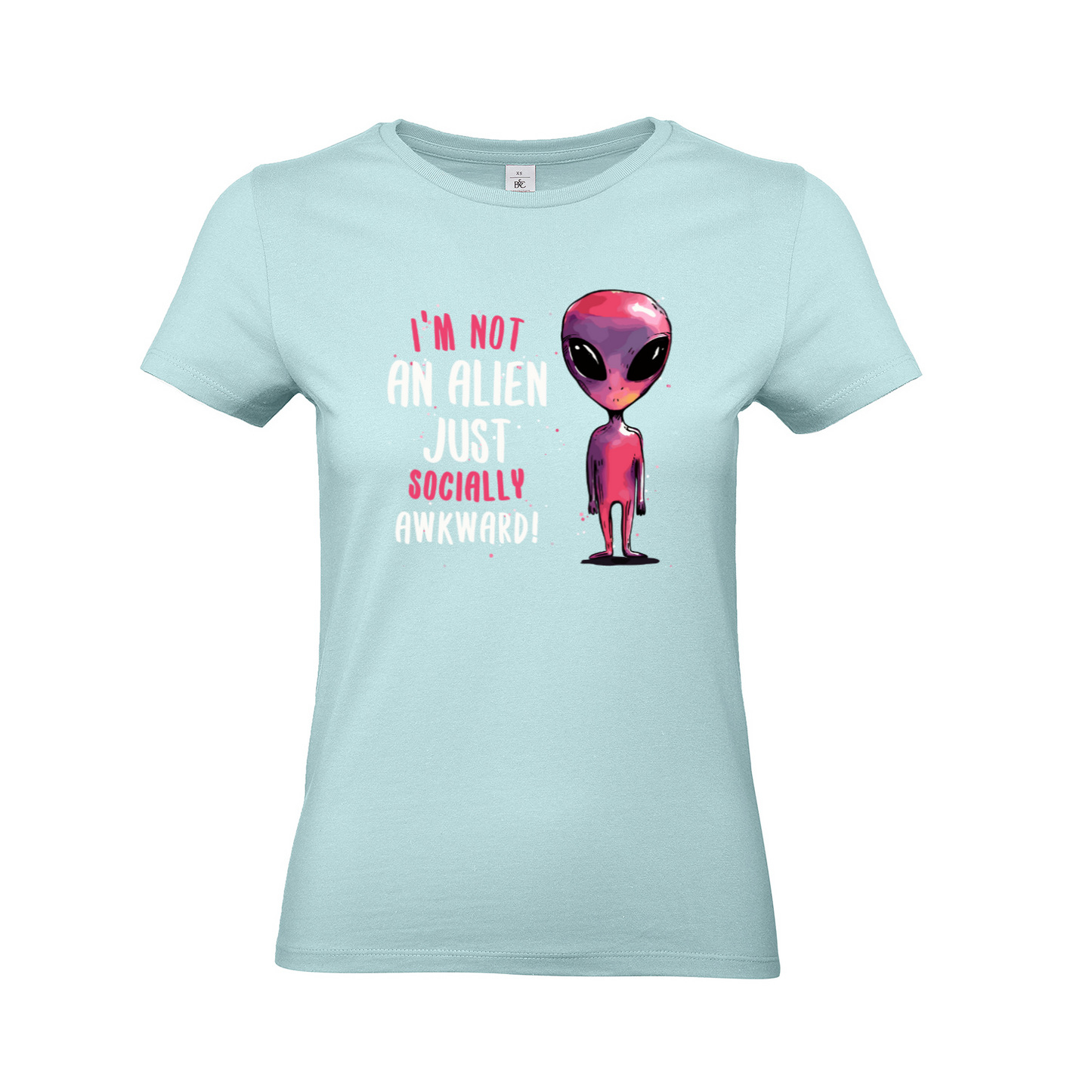.SOCIALLY AWKWARD/ALIEN. - Woman slim fit