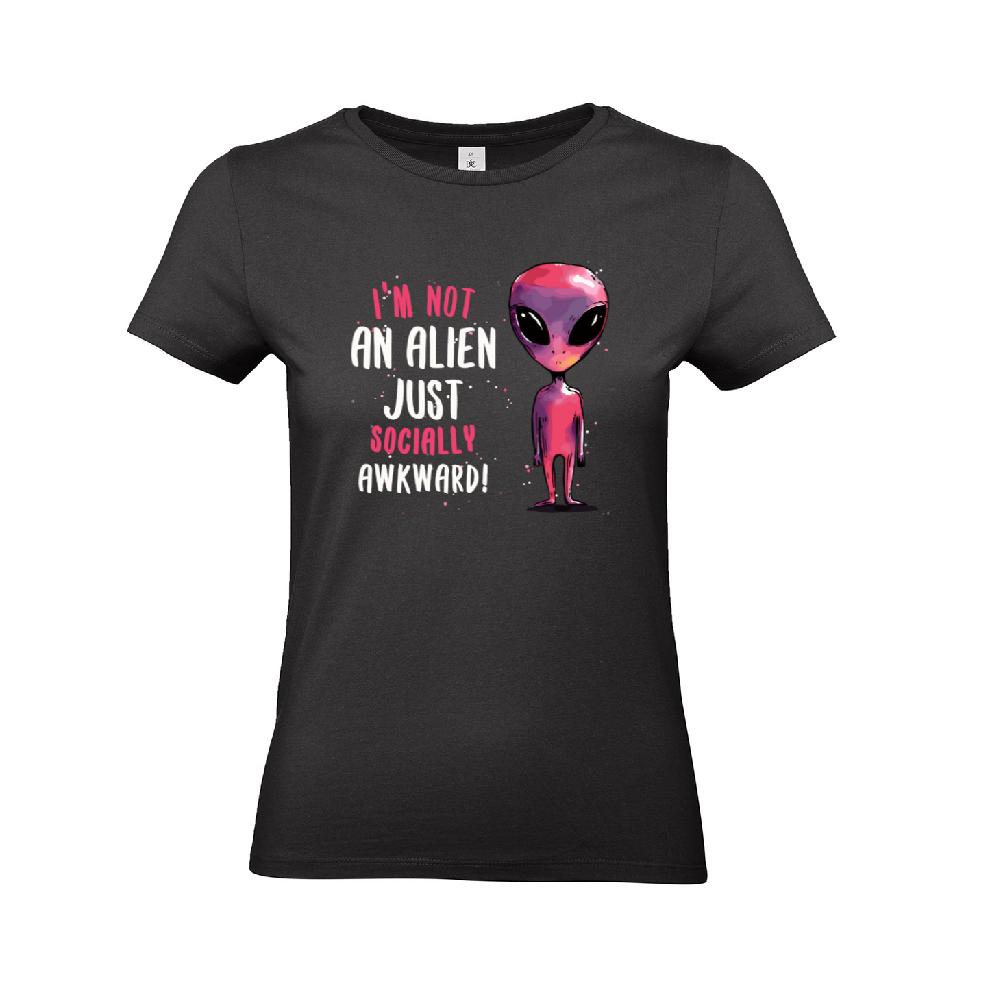 .SOCIALLY AWKWARD/ALIEN. - Woman slim fit