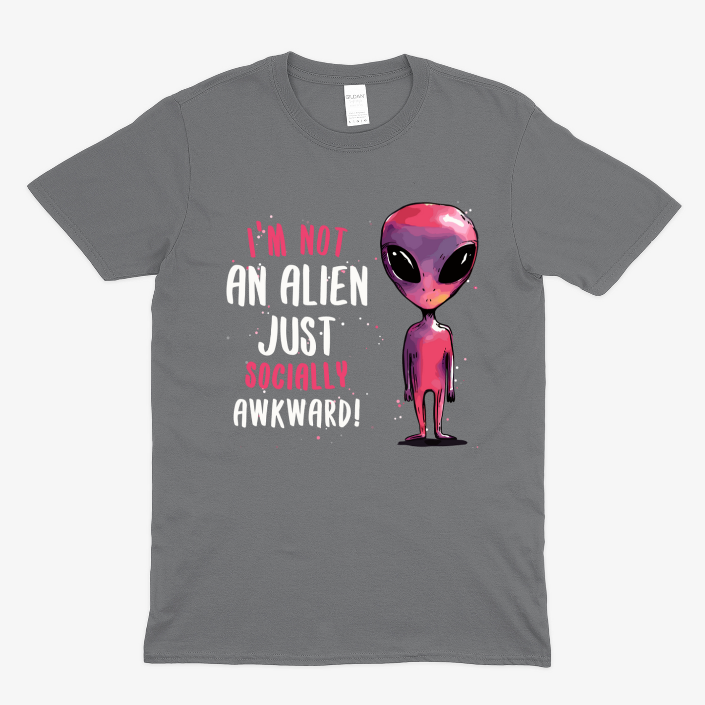 SOCIALLY AWKWARD/ALIEN - Soft Unisex T-Shirt