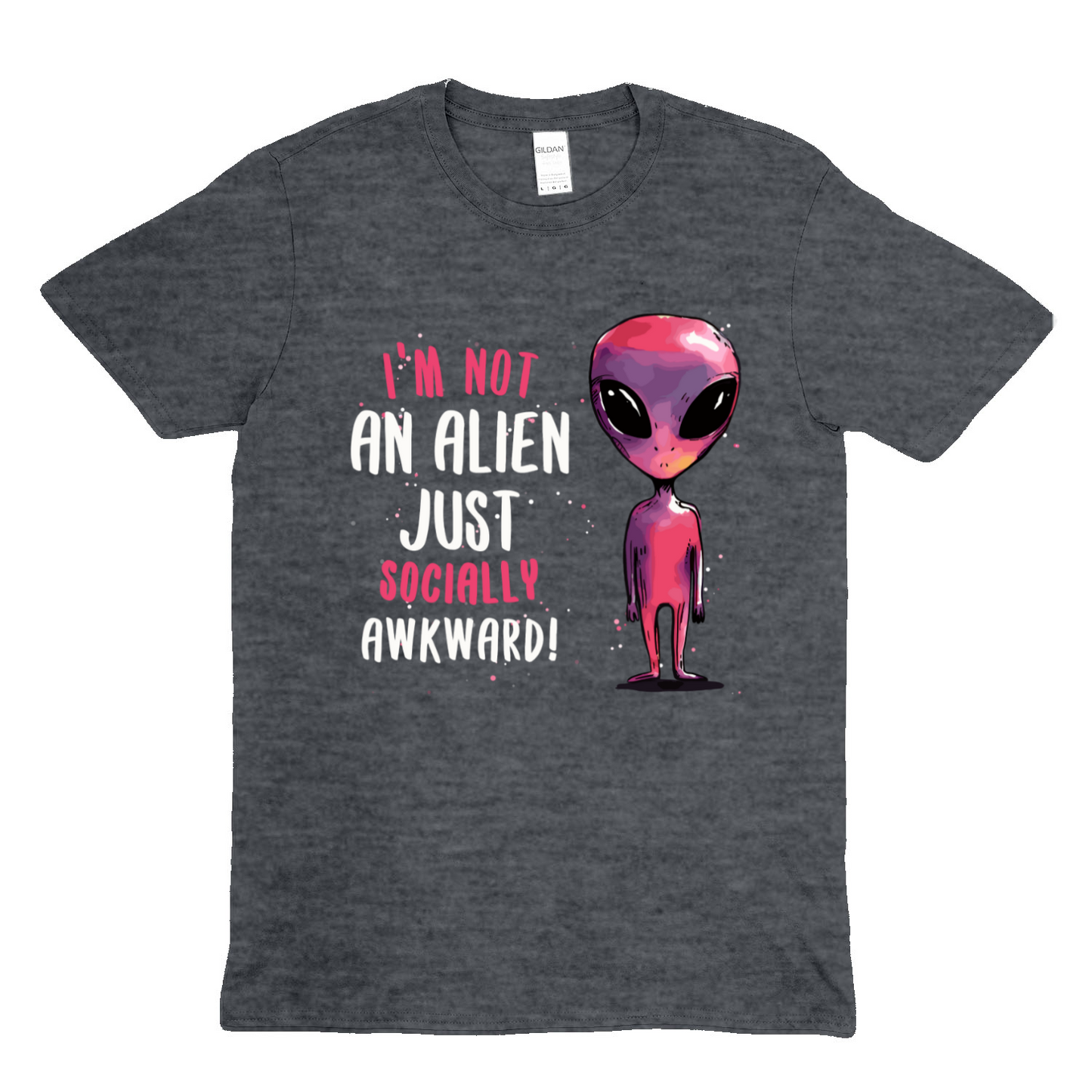 SOCIALLY AWKWARD/ALIEN - Soft Unisex T-Shirt