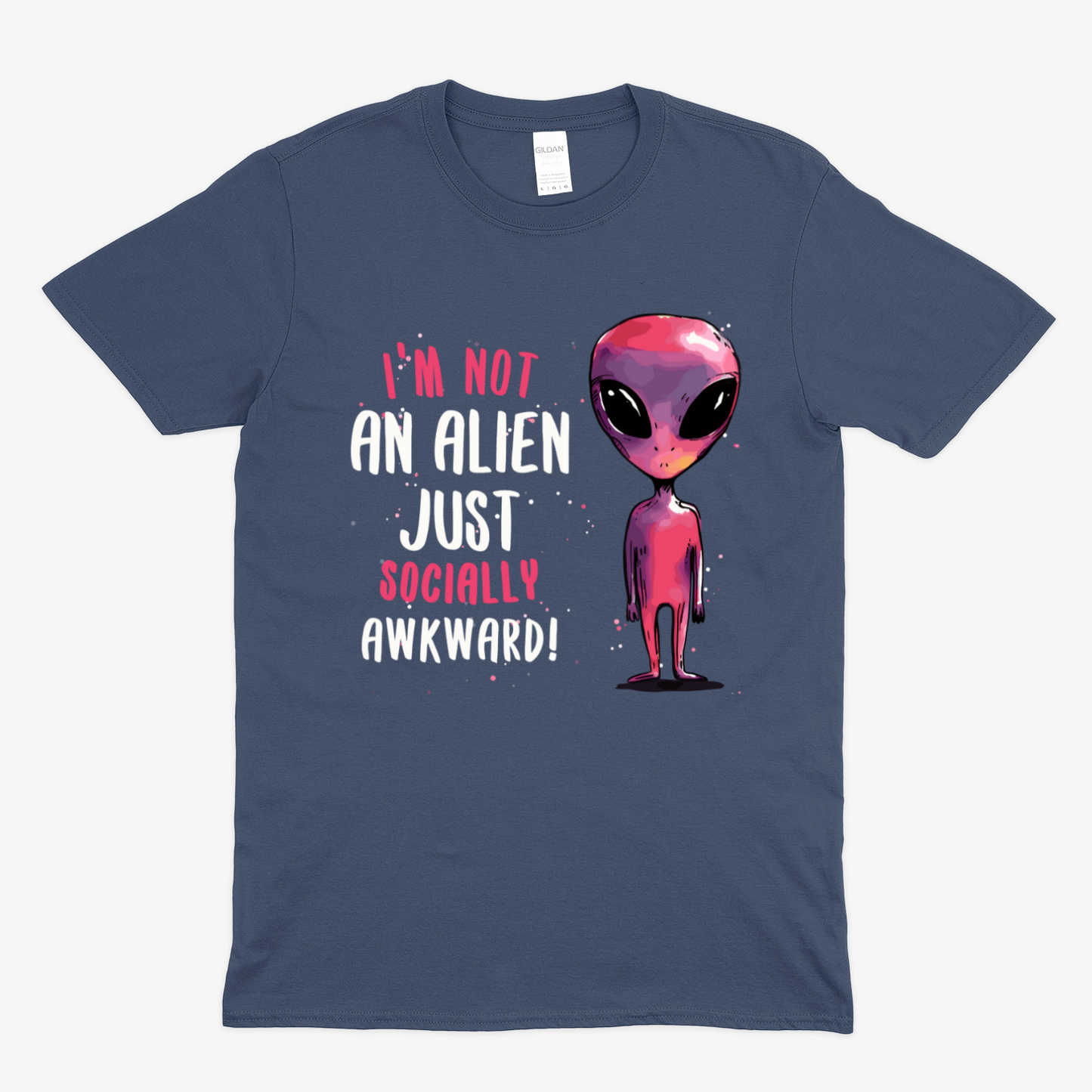 SOCIALLY AWKWARD/ALIEN - Soft Unisex T-Shirt