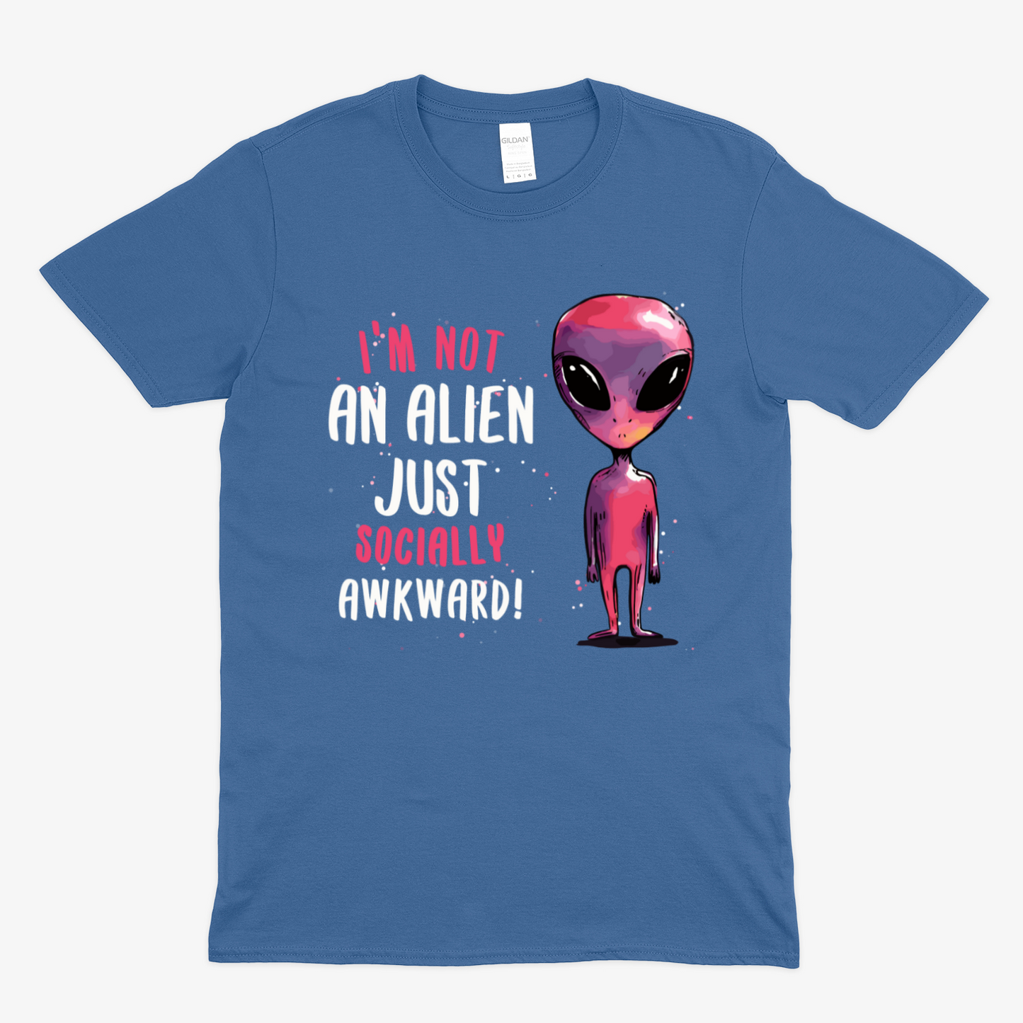 SOCIALLY AWKWARD/ALIEN - Soft Unisex T-Shirt