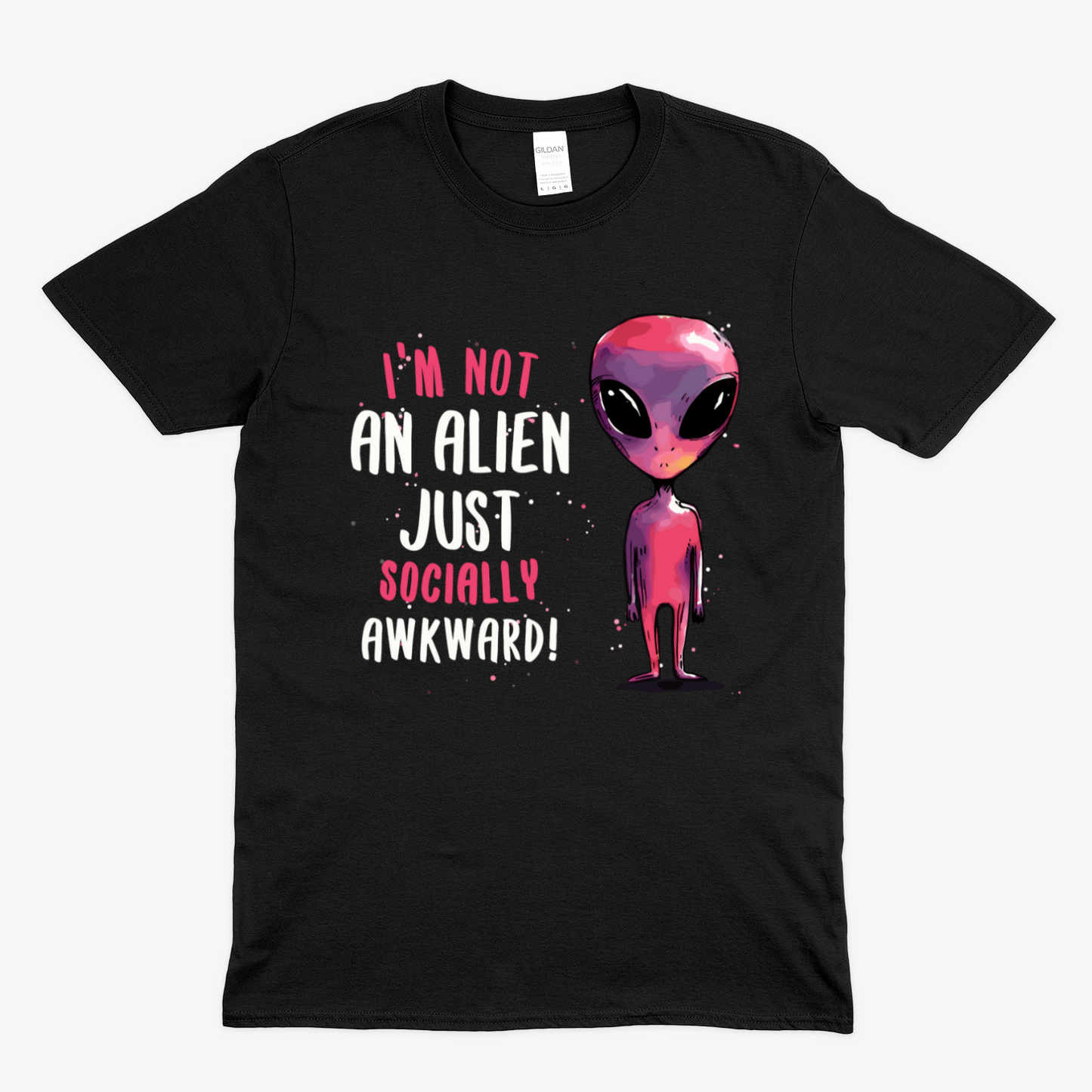SOCIALLY AWKWARD/ALIEN - Soft Unisex T-Shirt