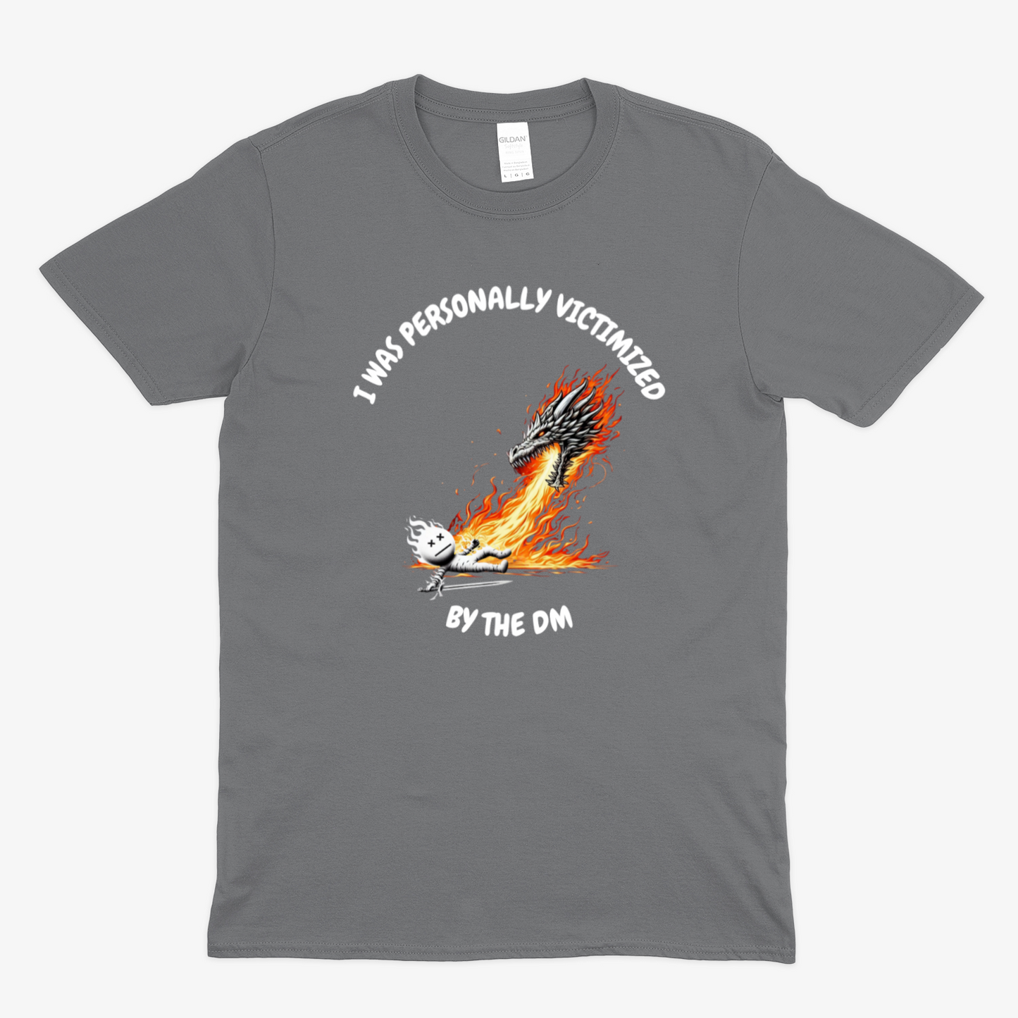 VICTIMIZED BY DM - Soft Unisex T-Shirt