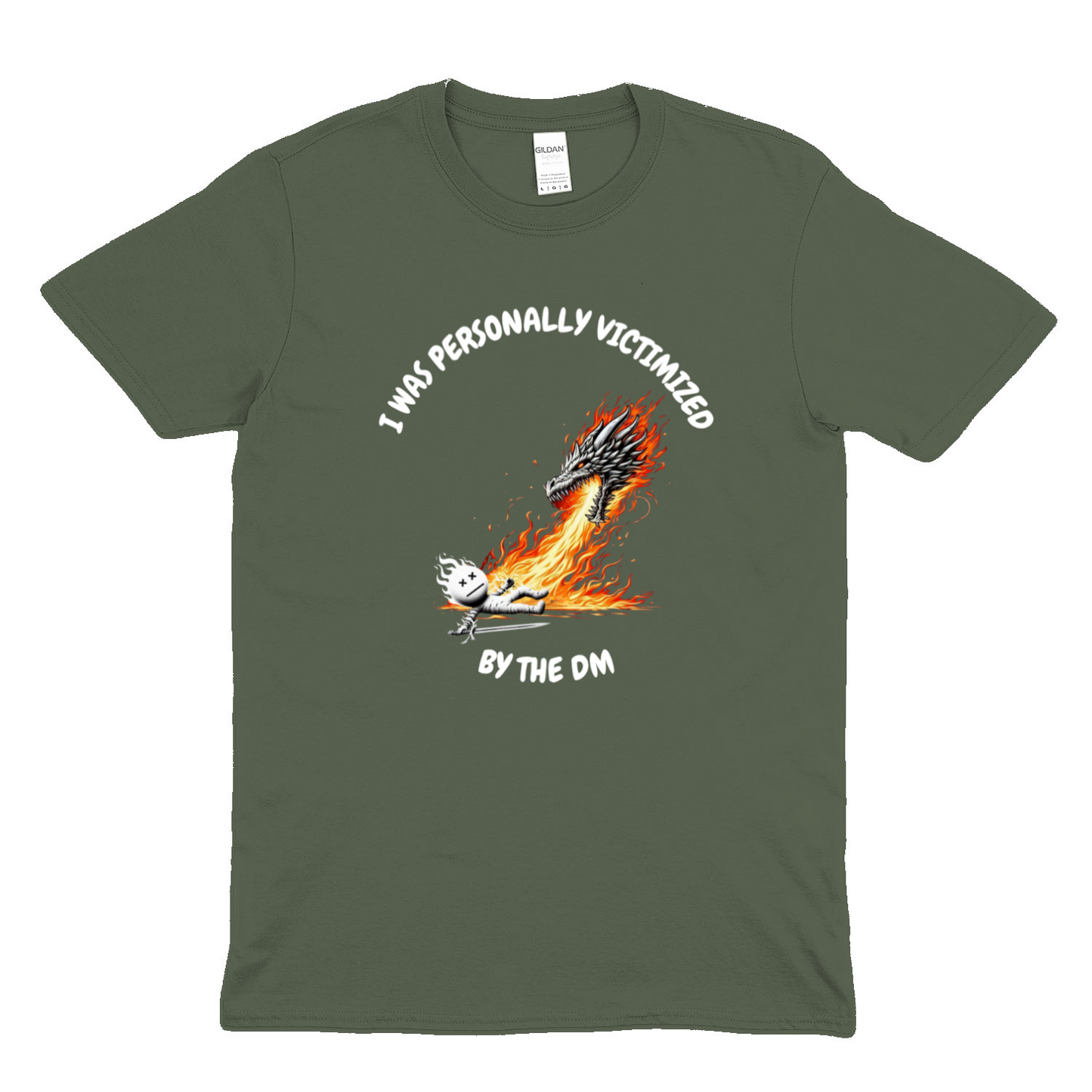 VICTIMIZED BY DM - Soft Unisex T-Shirt