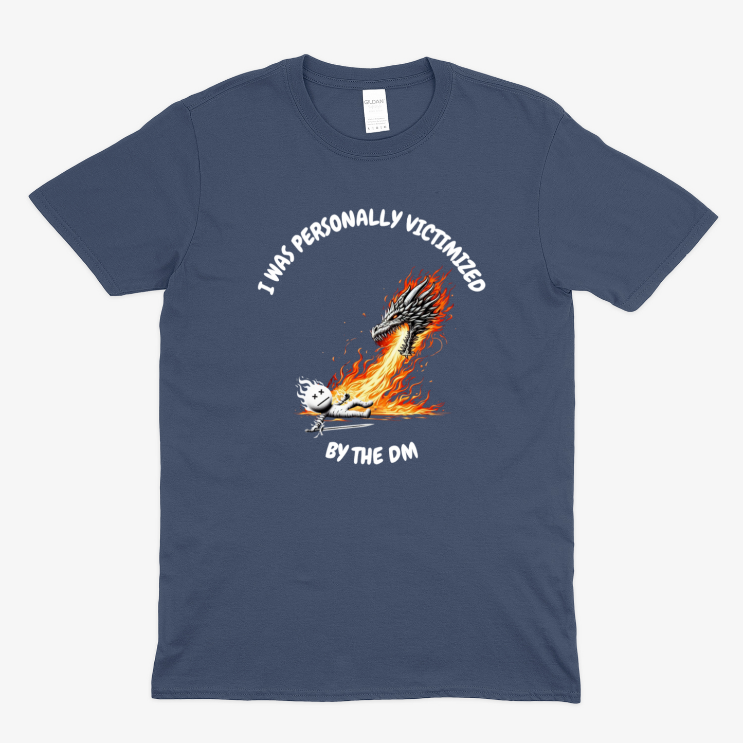 VICTIMIZED BY DM - Soft Unisex T-Shirt