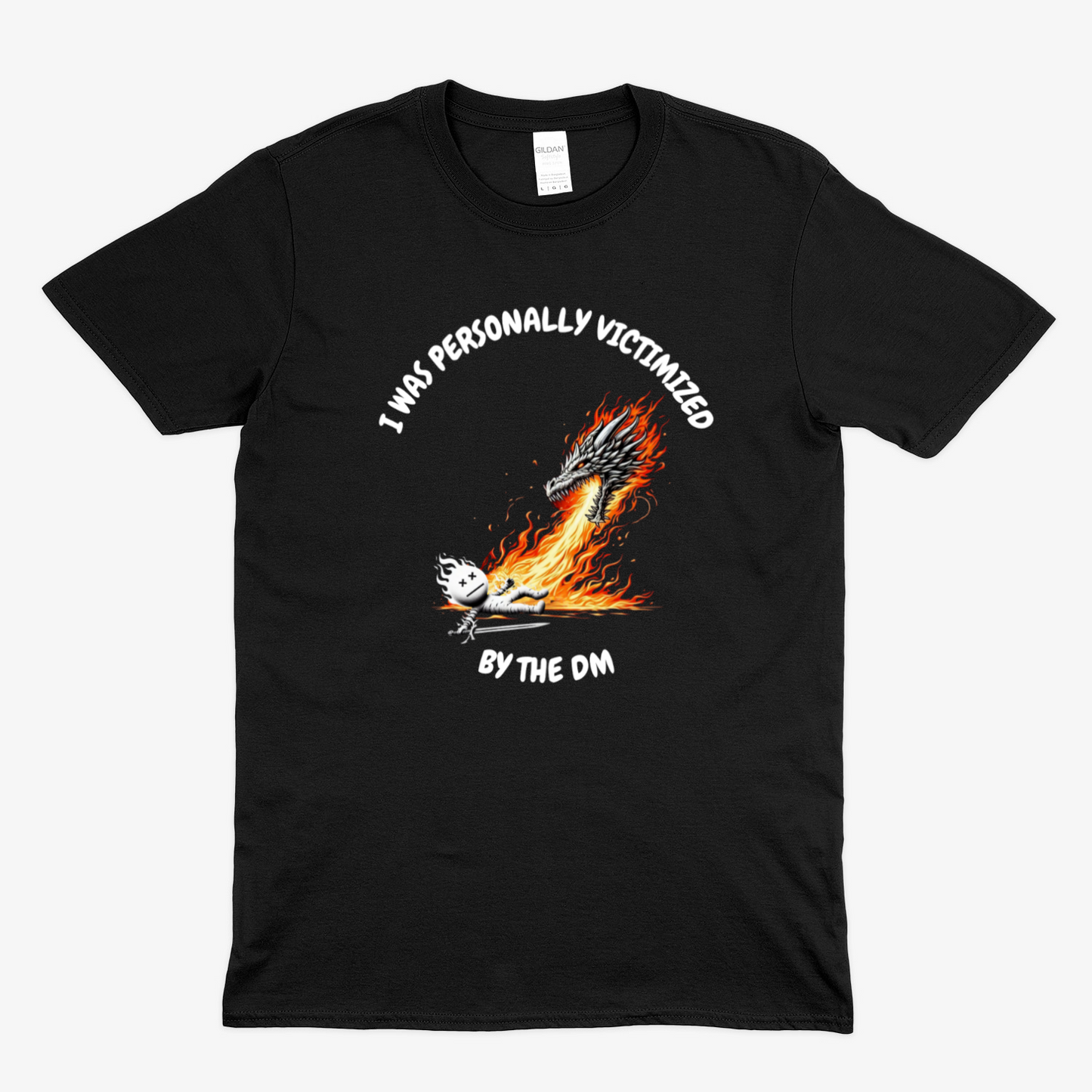VICTIMIZED BY DM - Soft Unisex T-Shirt