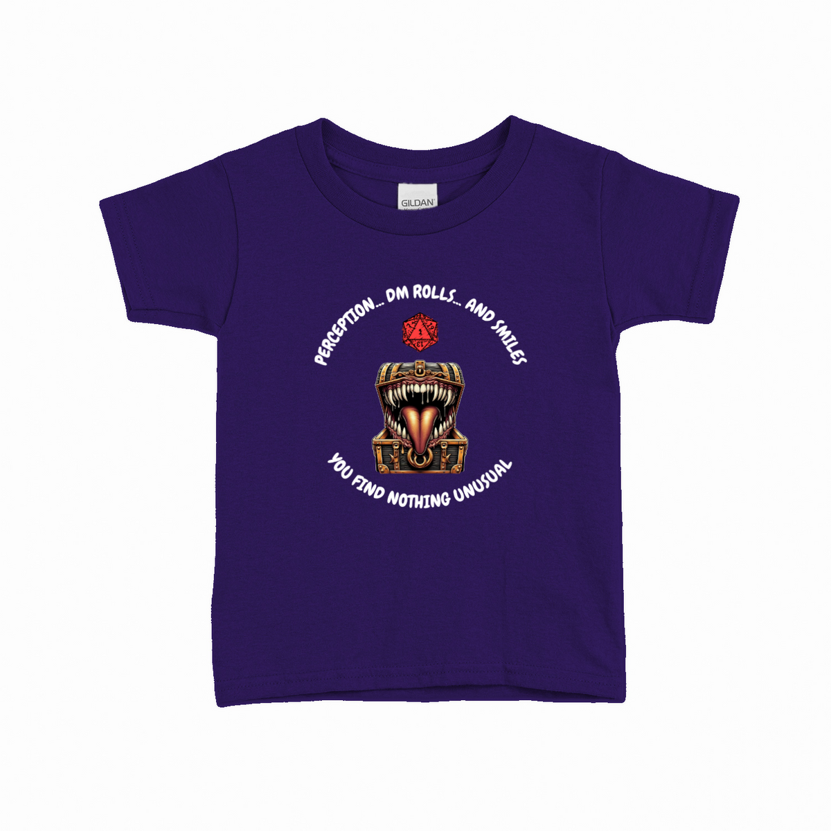 Mimic 1 T-shirt til børn – Rollespil design – produktbillede 3