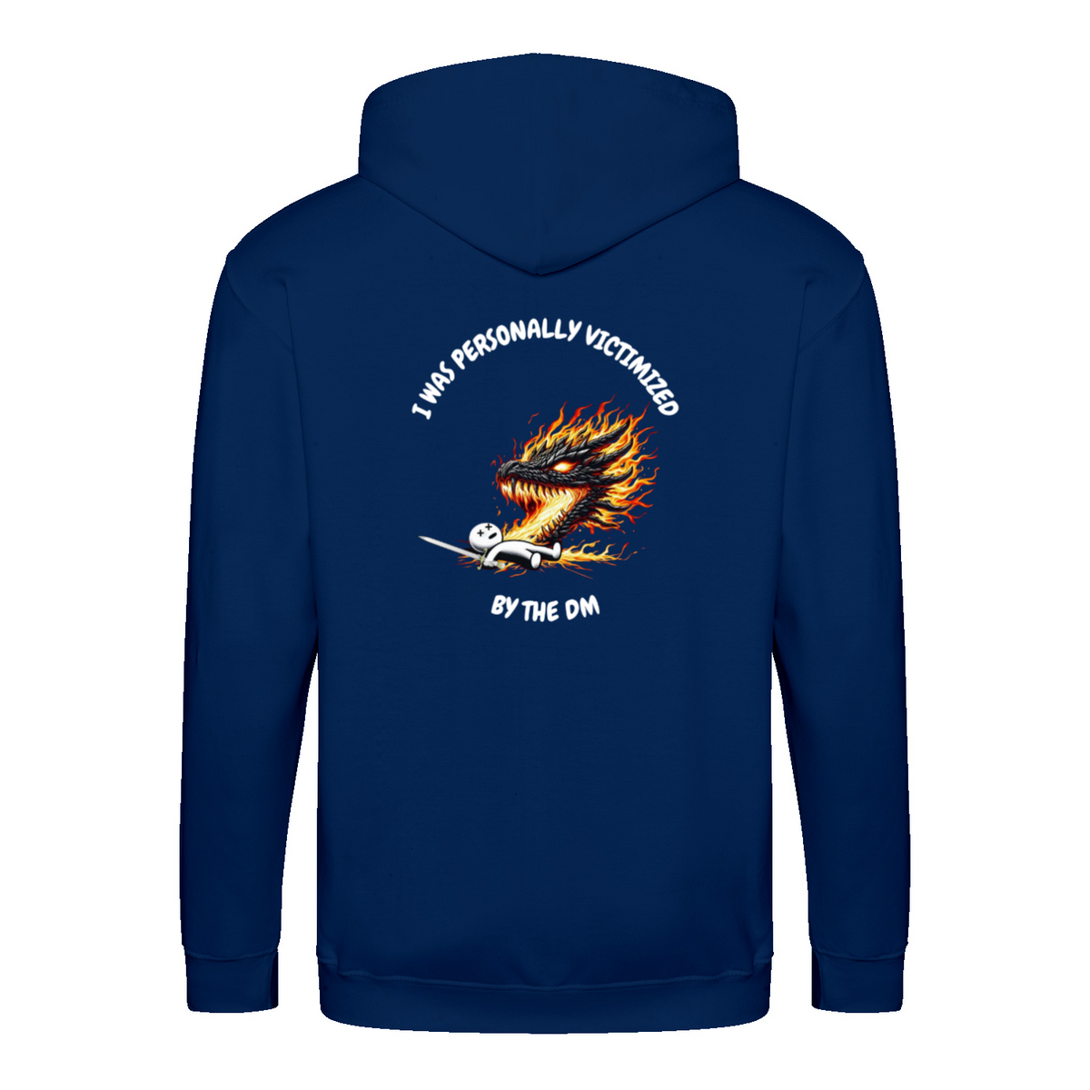 Victimized By DM 2 zip hoodie – Rollespil
