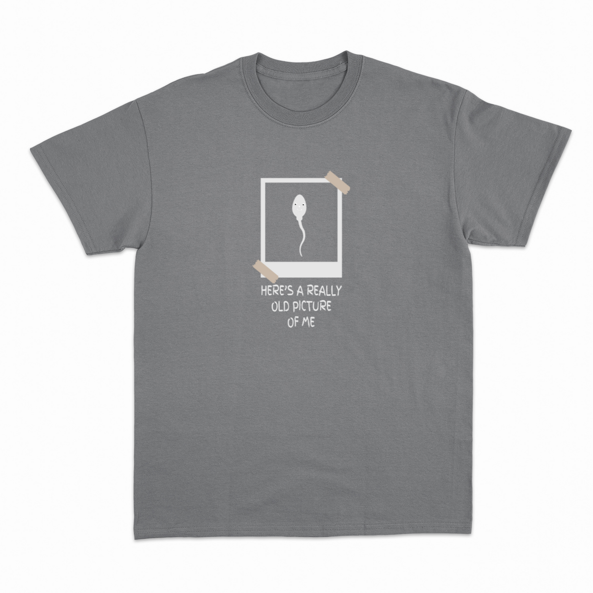 Old Picture of Me T-shirt – Sjov statement T-shirt – produktbillede 7