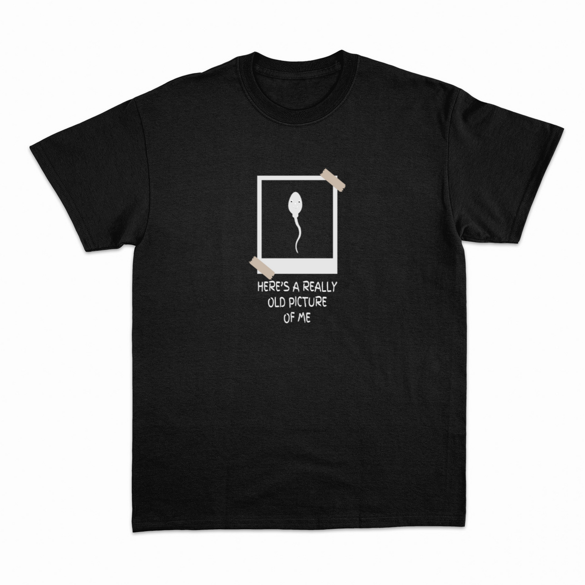 Old Picture of Me T-shirt – Sjov statement T-shirt