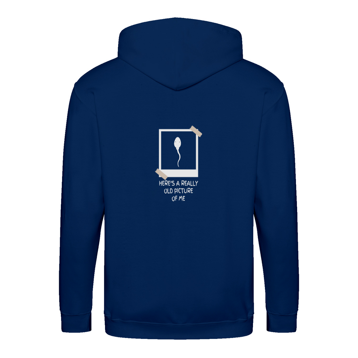 Old Picture Of Me zip hoodie – Sjovt statement