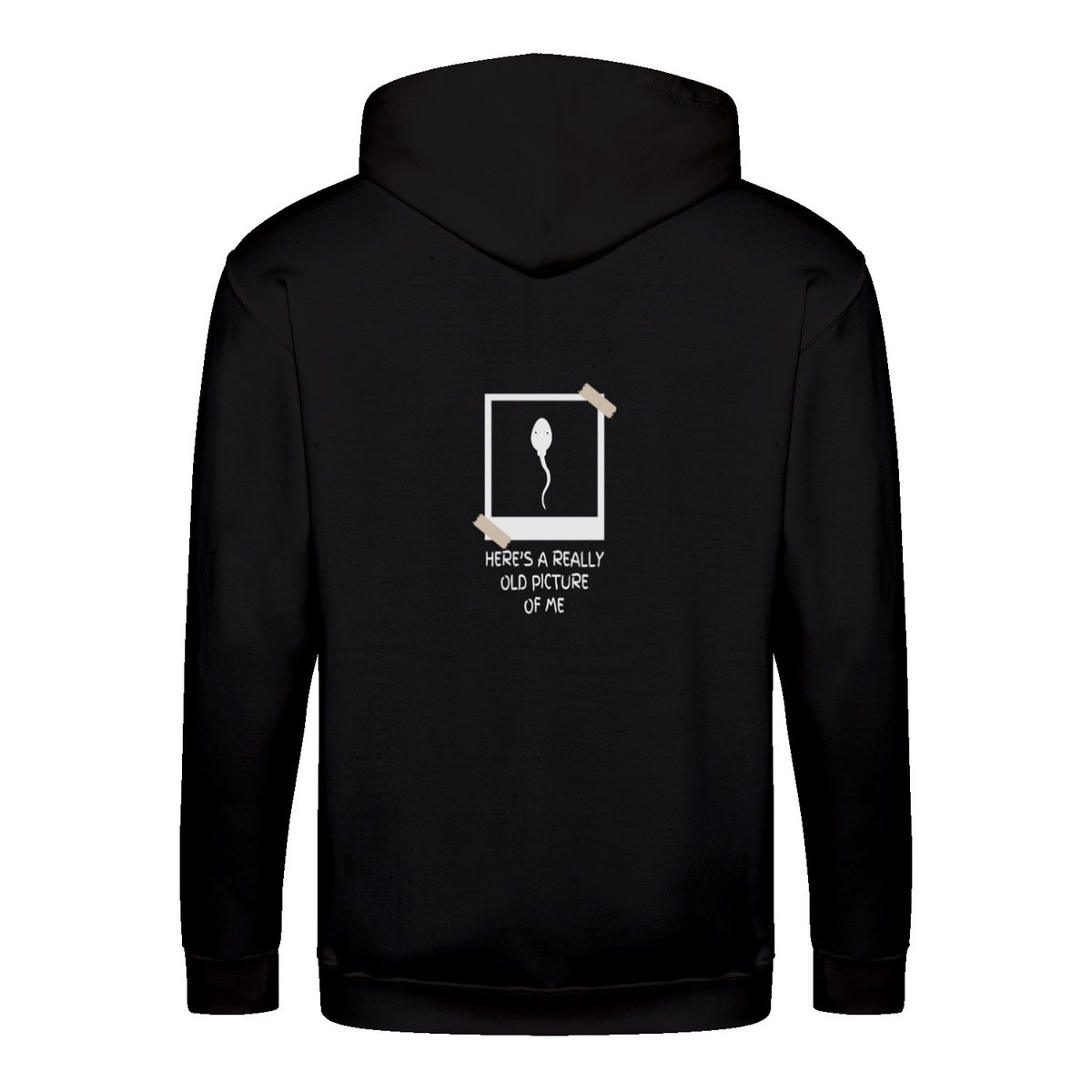 Old Picture Of Me zip hoodie – Sjovt statement – produktbillede 3