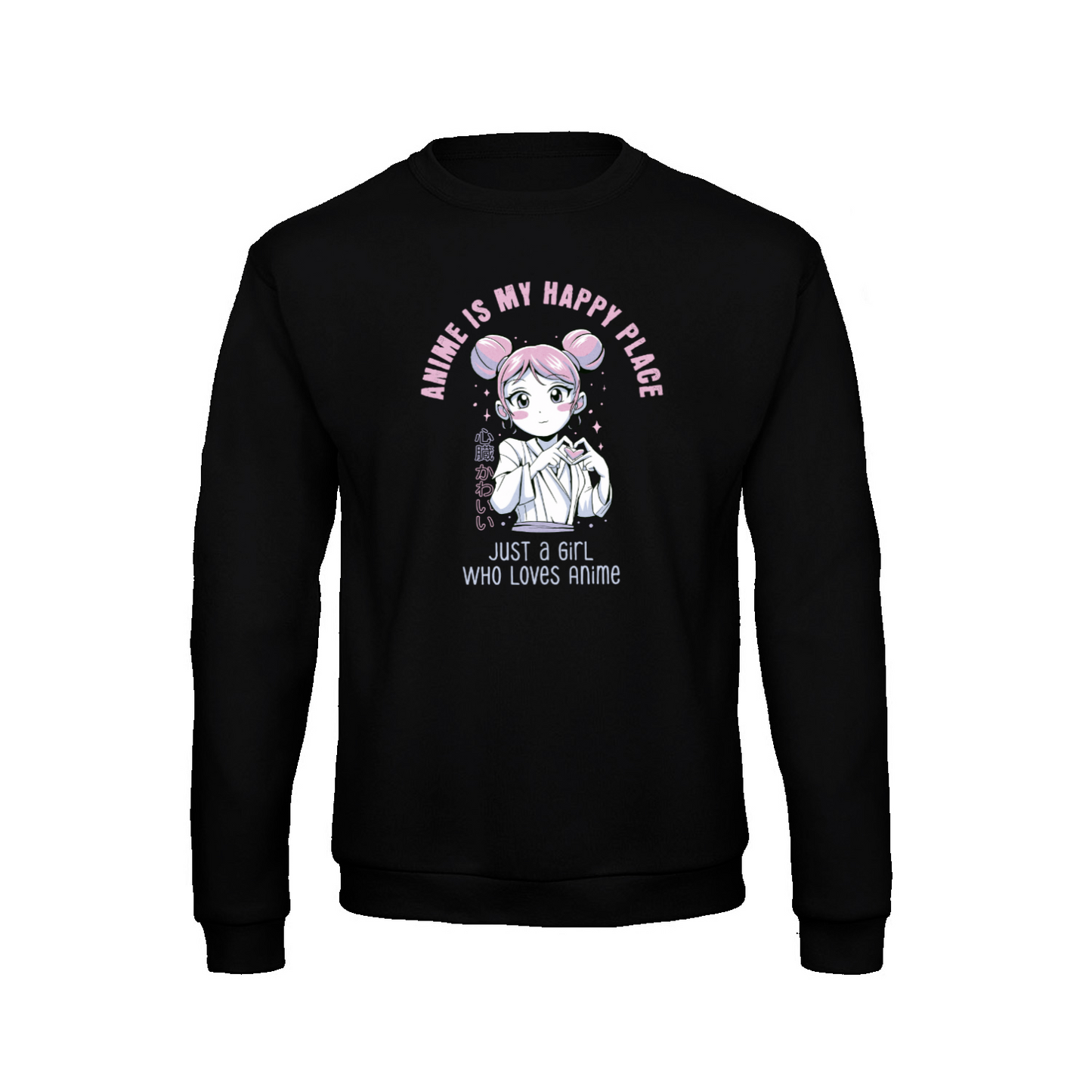 JUST A GIRL WHO LOVES ANIME - Long sleeve t-shirt soft