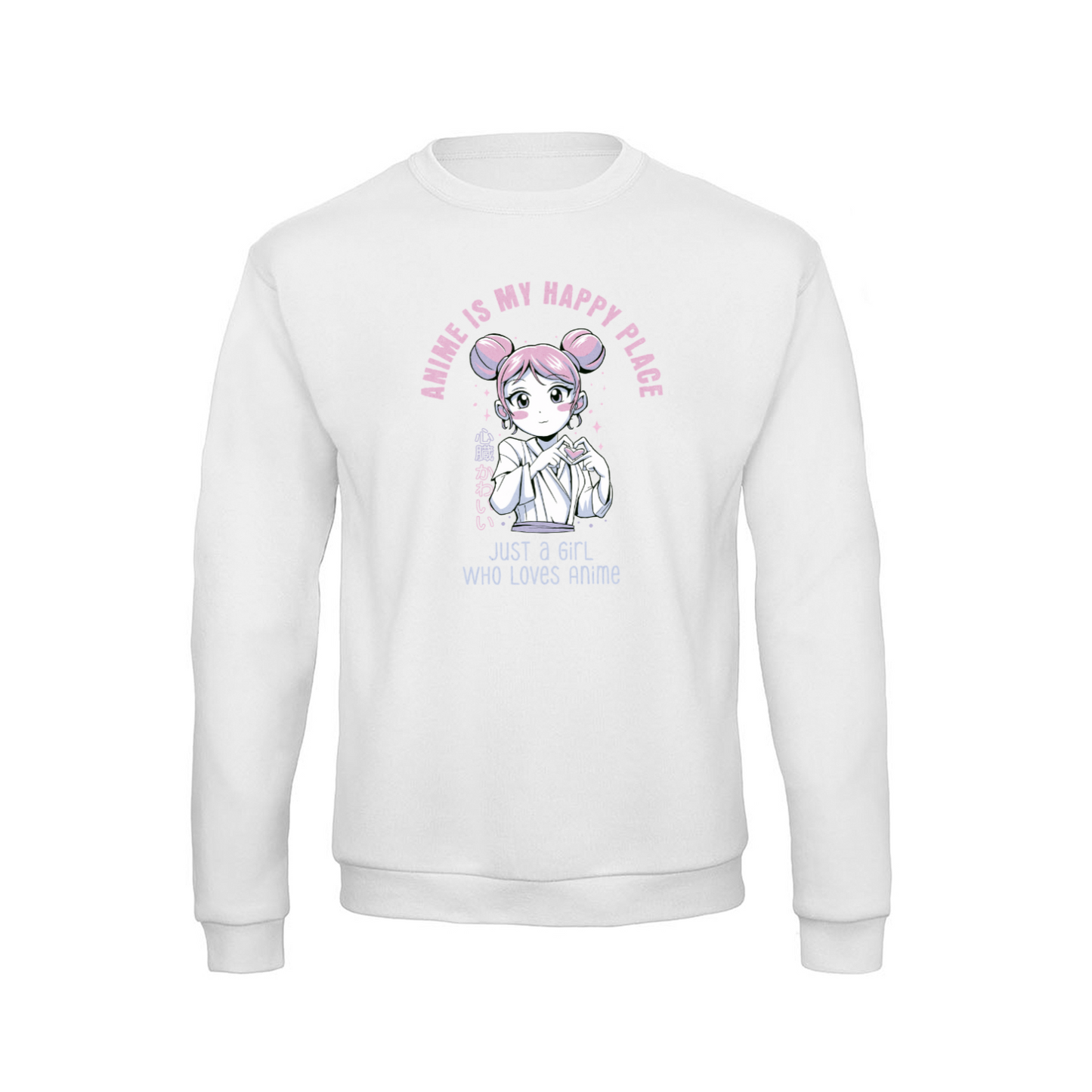 JUST A GIRL WHO LOVES ANIME - Long sleeve t-shirt soft