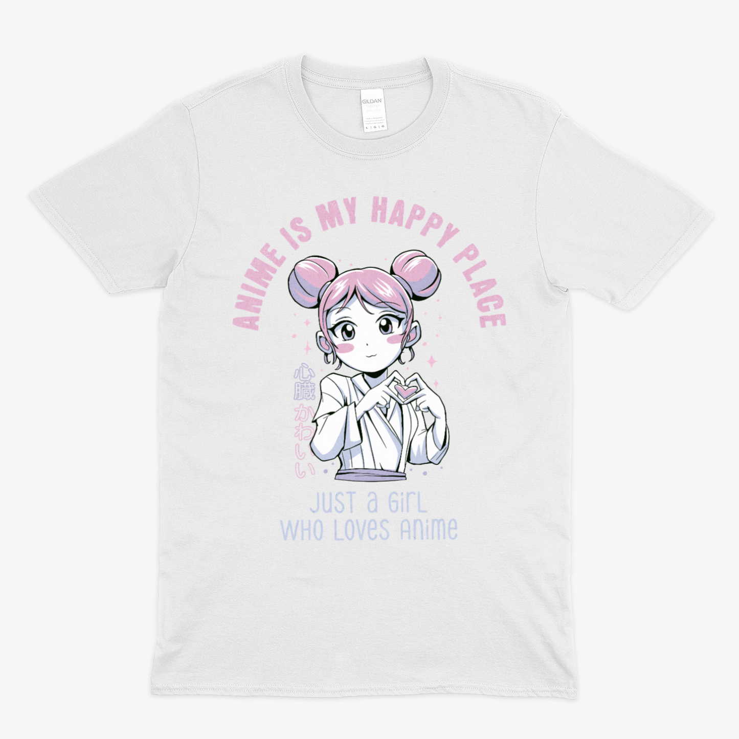 JUST A GIRL WHO LOVES ANIME - Soft Unisex T-Shirt