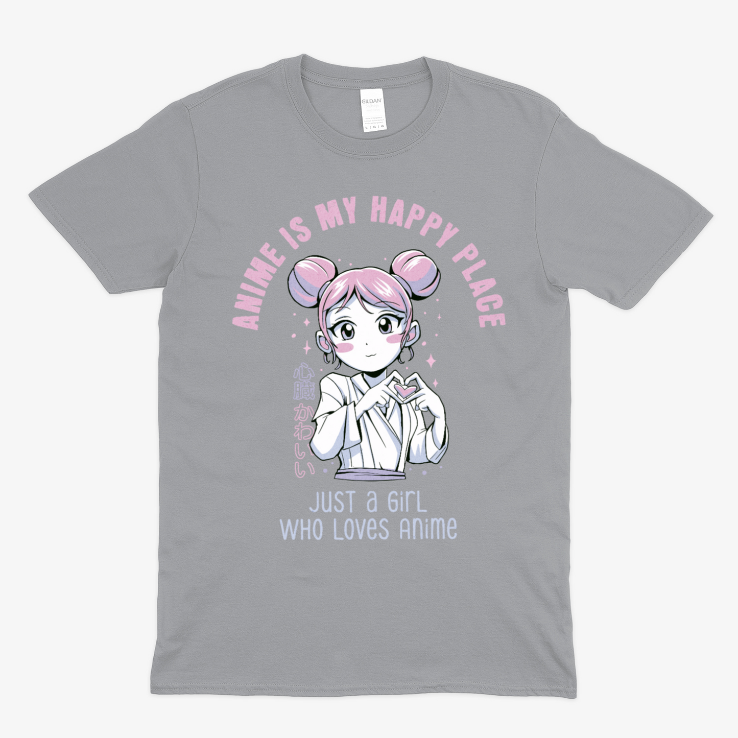 JUST A GIRL WHO LOVES ANIME - Soft Unisex T-Shirt
