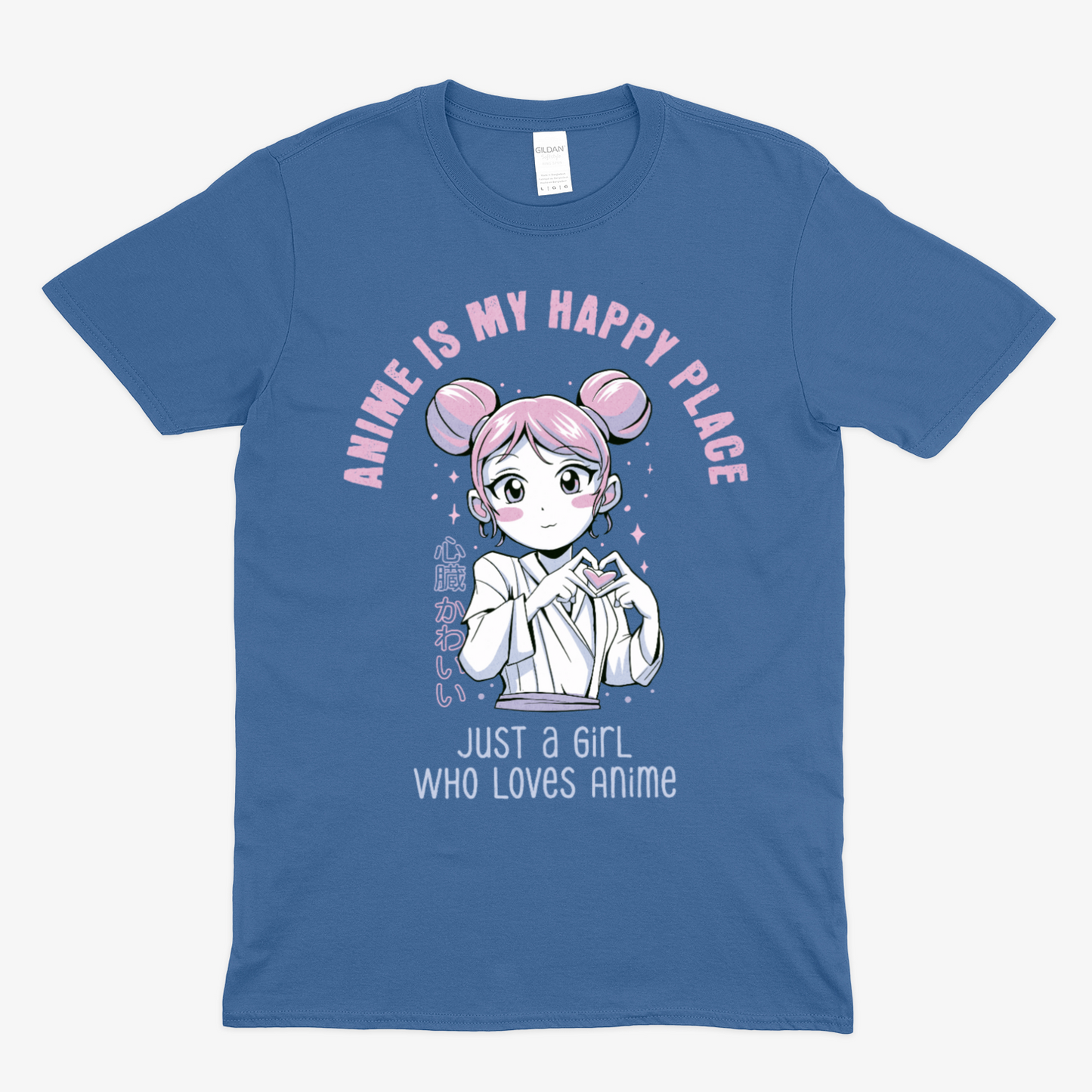 JUST A GIRL WHO LOVES ANIME - Soft Unisex T-Shirt