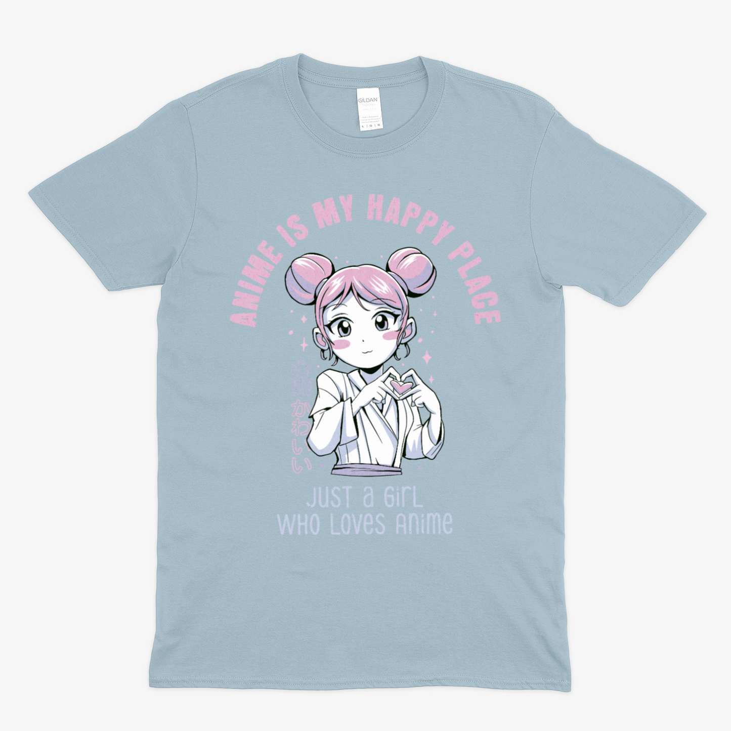 JUST A GIRL WHO LOVES ANIME - Soft Unisex T-Shirt