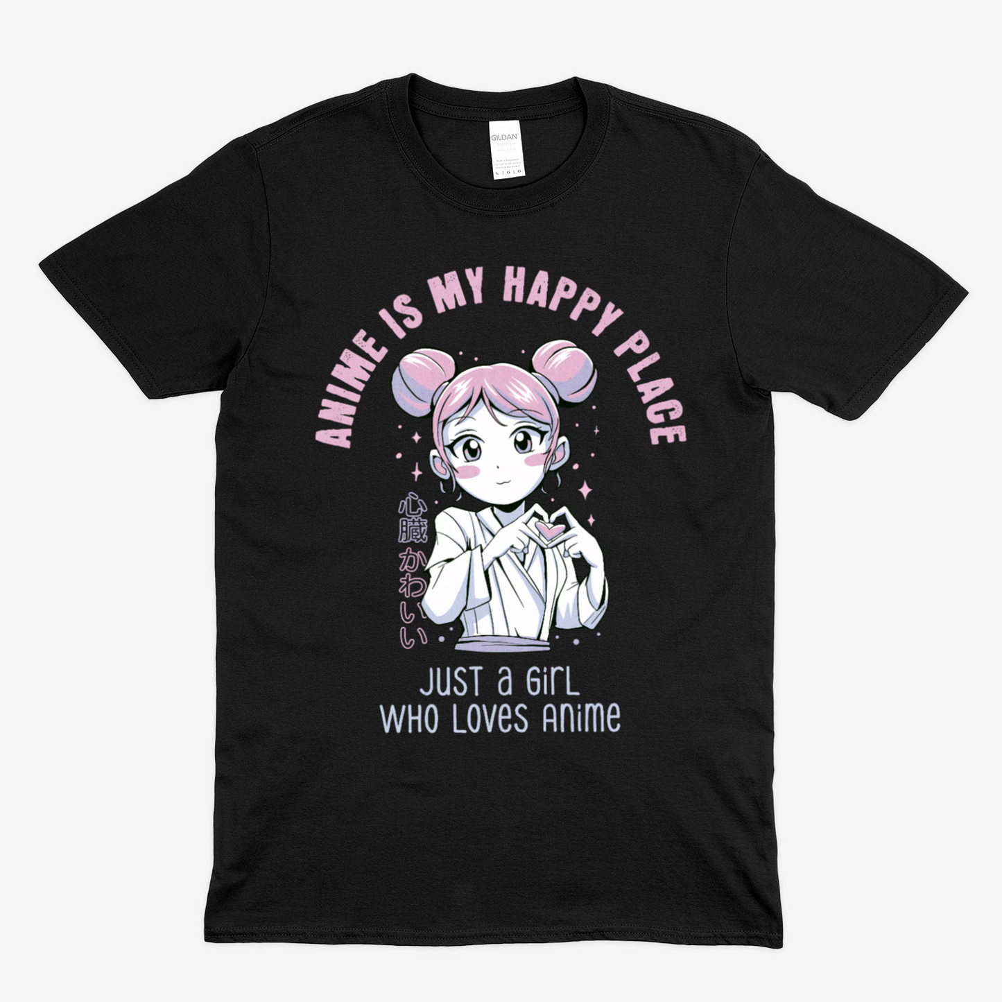 JUST A GIRL WHO LOVES ANIME - Soft Unisex T-Shirt