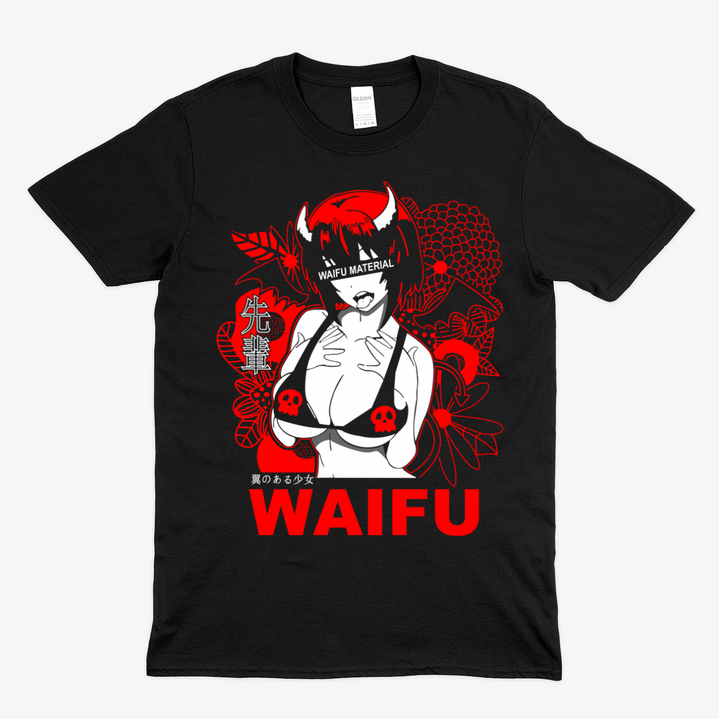 NAUGHTY ANIME/WAIFU GIRL - Soft Unisex T-Shirt
