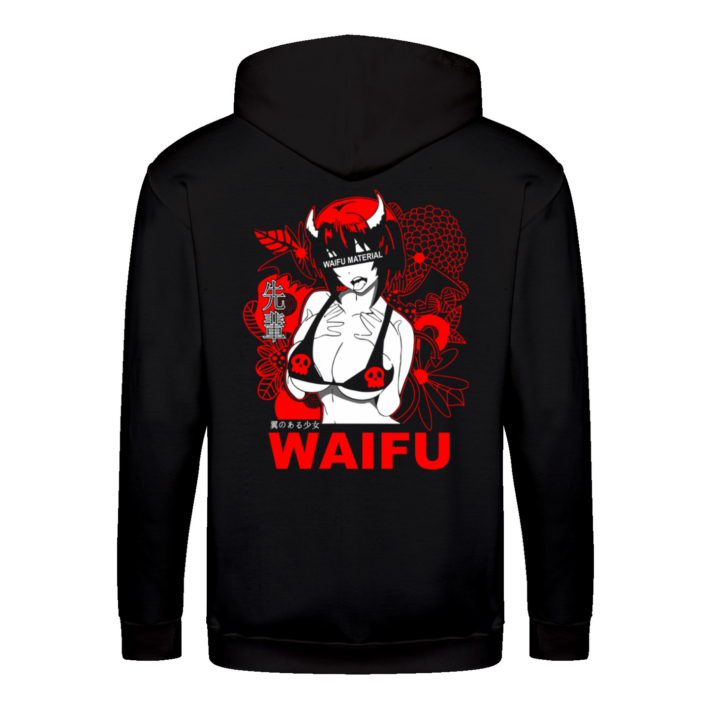 NAUGHTY ANIME/WAIFU GIRL - Zip-Hoodie
