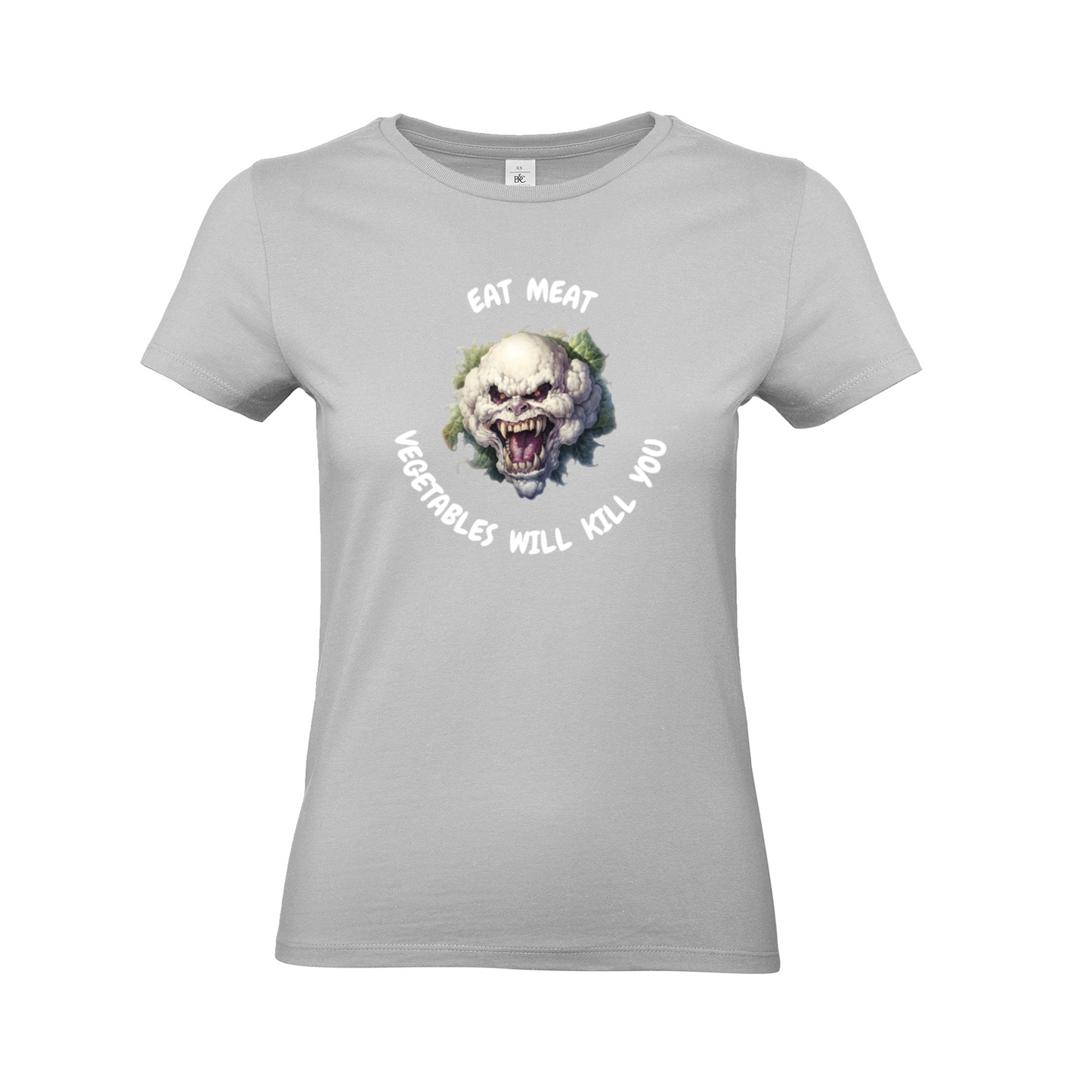 .VEGETABLES WILL KILL YOU. - Woman slim fit