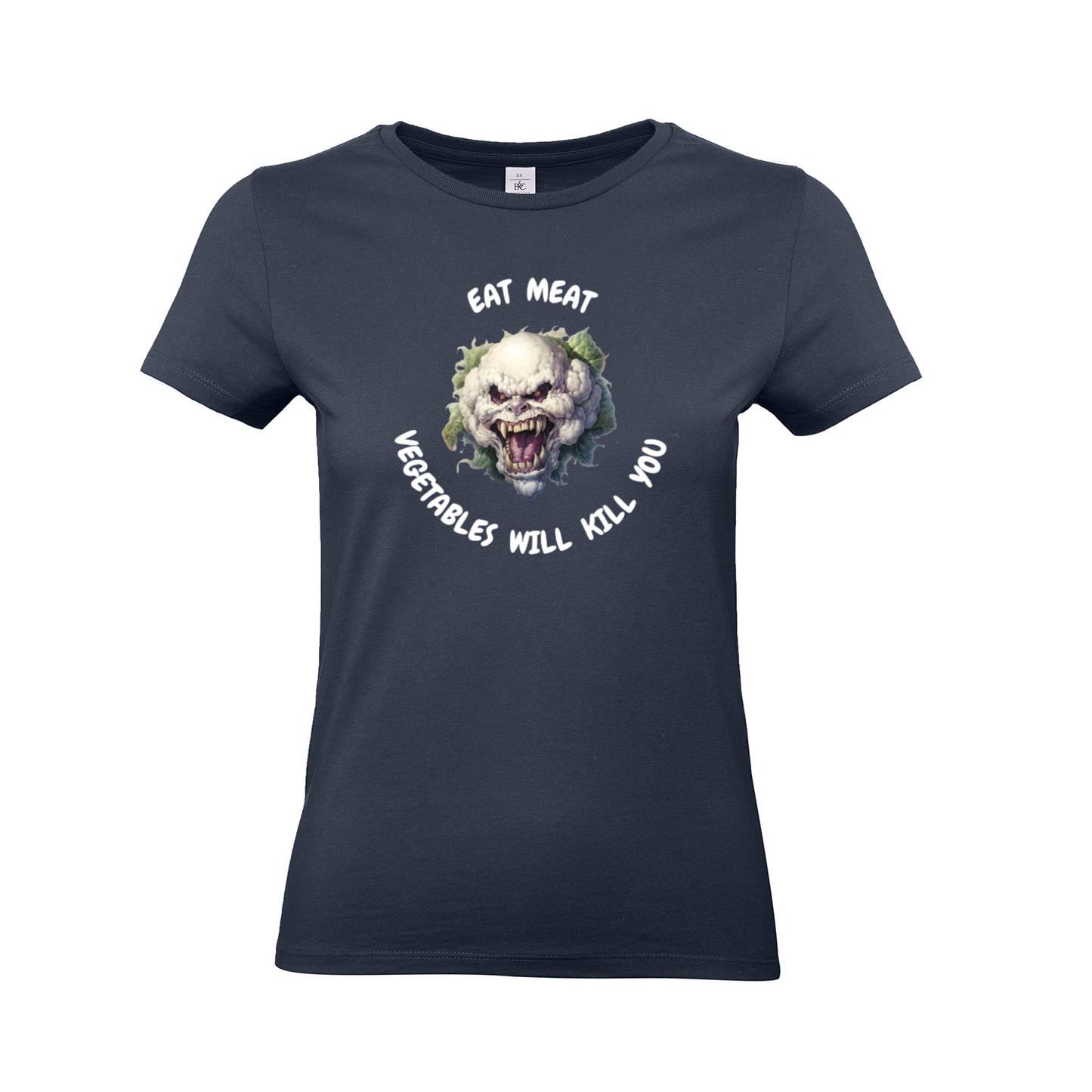 .VEGETABLES WILL KILL YOU. - Woman slim fit