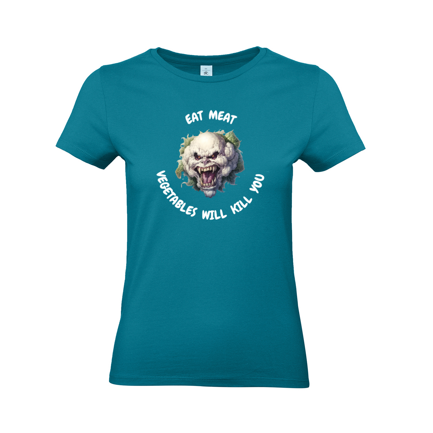 .VEGETABLES WILL KILL YOU. - Woman slim fit
