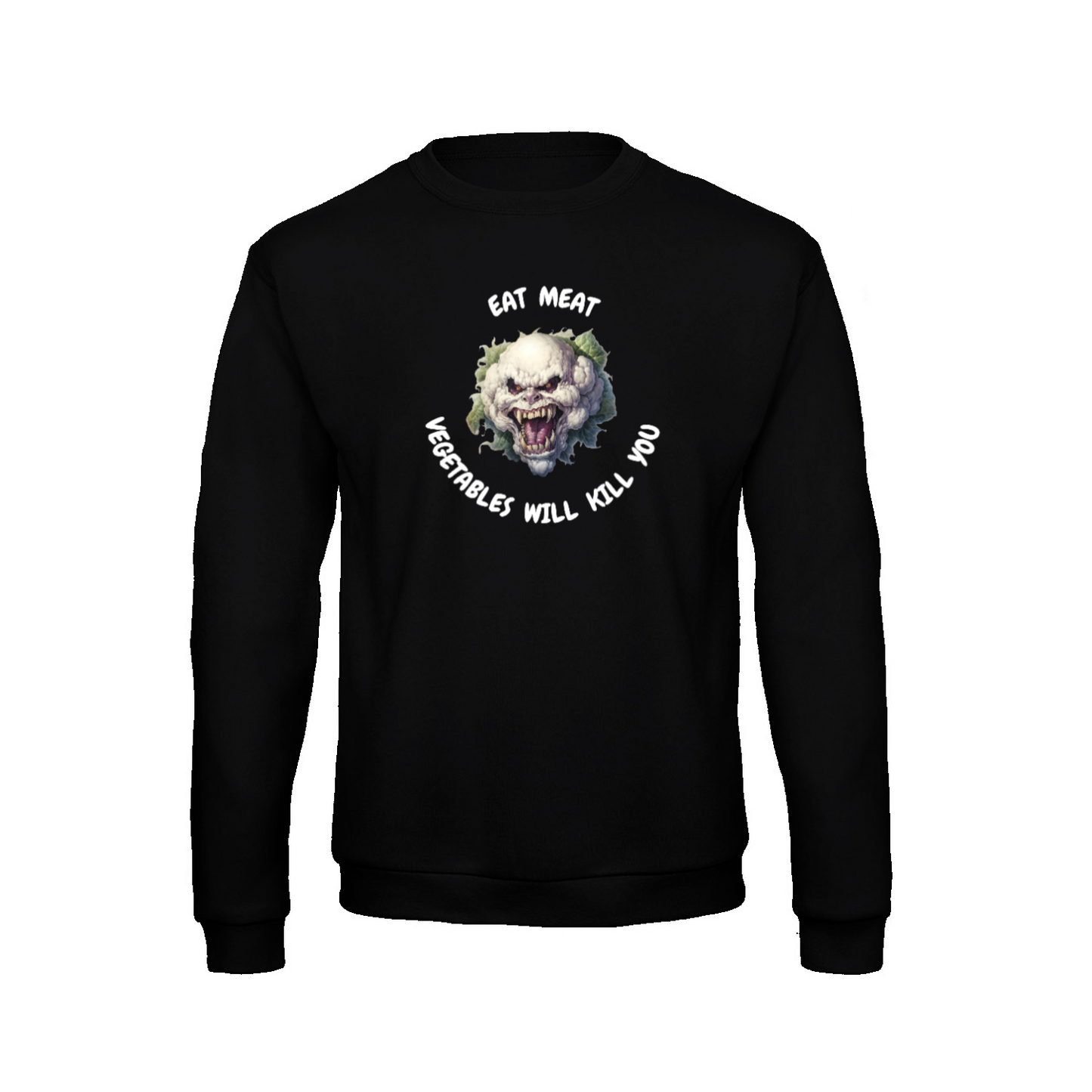 VEGETABLES WILL KILL YOU - Long sleeve t-shirt soft
