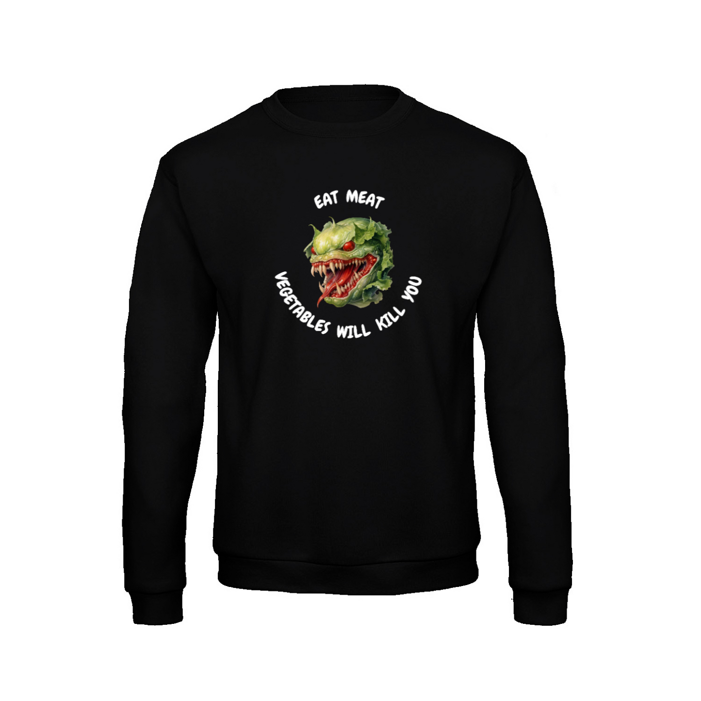 VEGETABLES WILL KILL YOU (2) - Long sleeve t-shirt soft