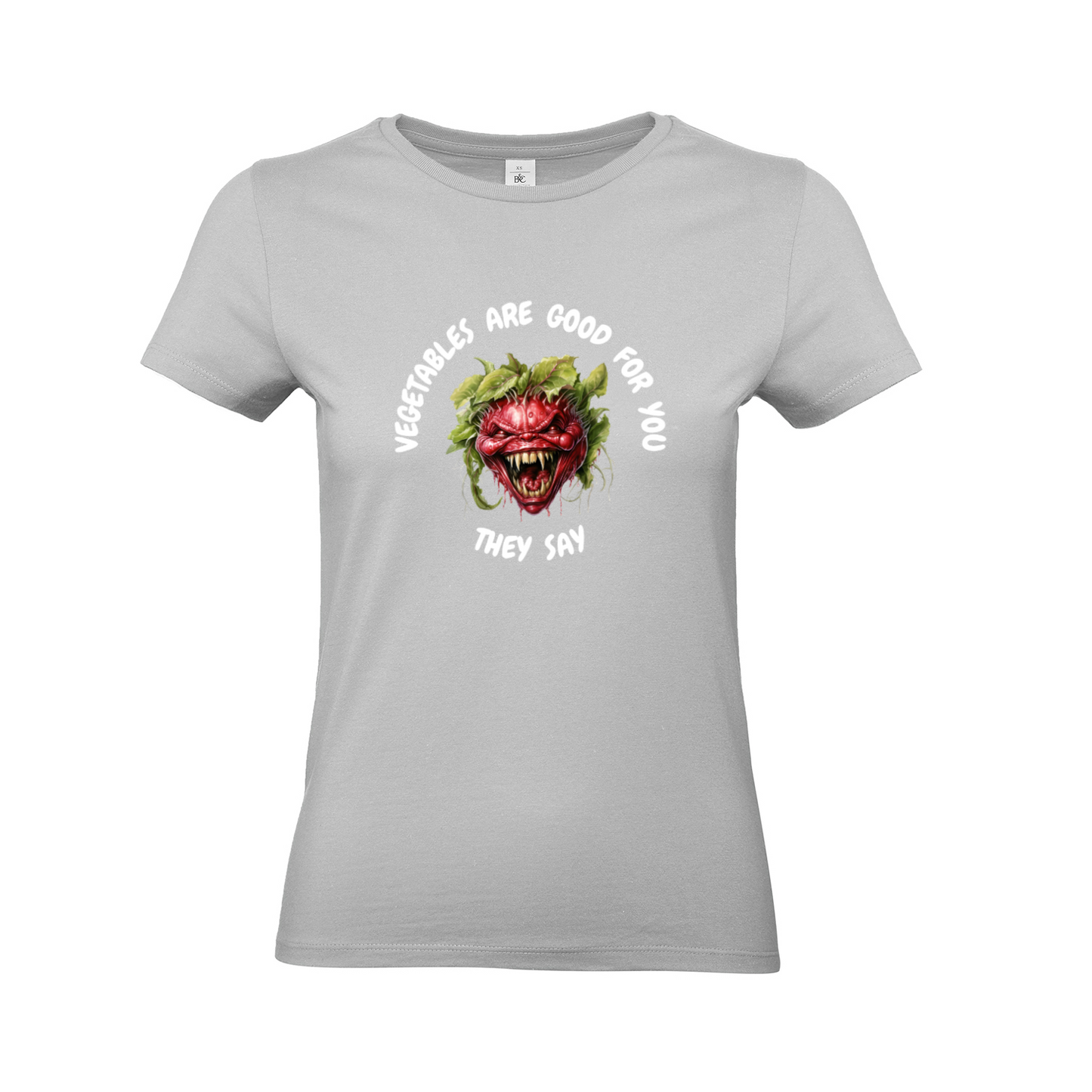 .VEGETABLES ARE GOOD FOR YOU. - Woman slim fit