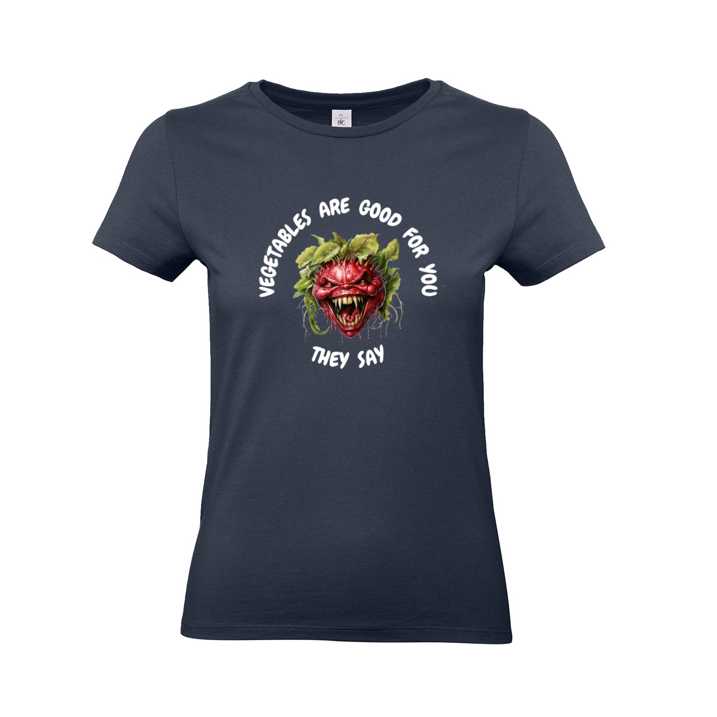 .VEGETABLES ARE GOOD FOR YOU. - Woman slim fit