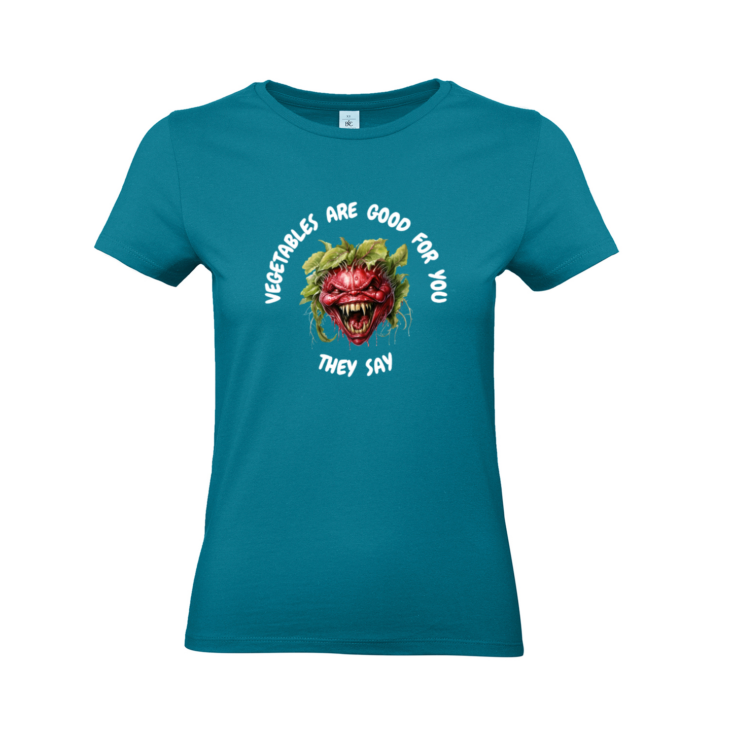 .VEGETABLES ARE GOOD FOR YOU. - Woman slim fit
