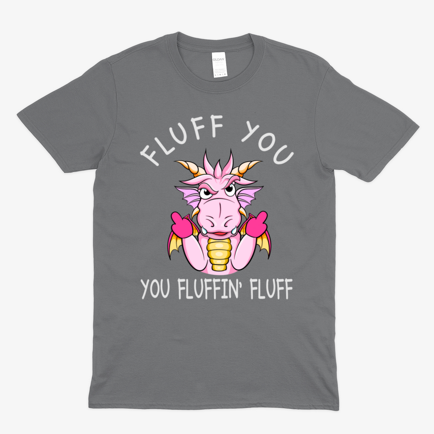 FUNNY DRAGON 2 - Soft Unisex T-Shirt