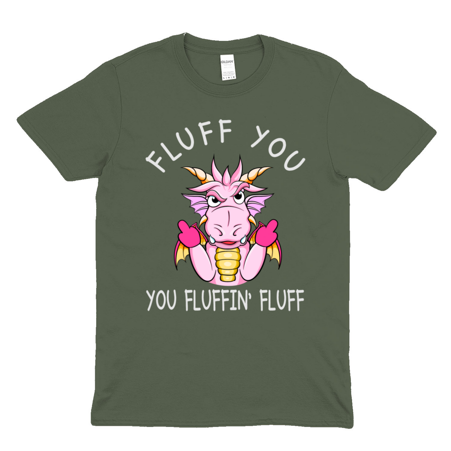 FUNNY DRAGON 2 - Soft Unisex T-Shirt