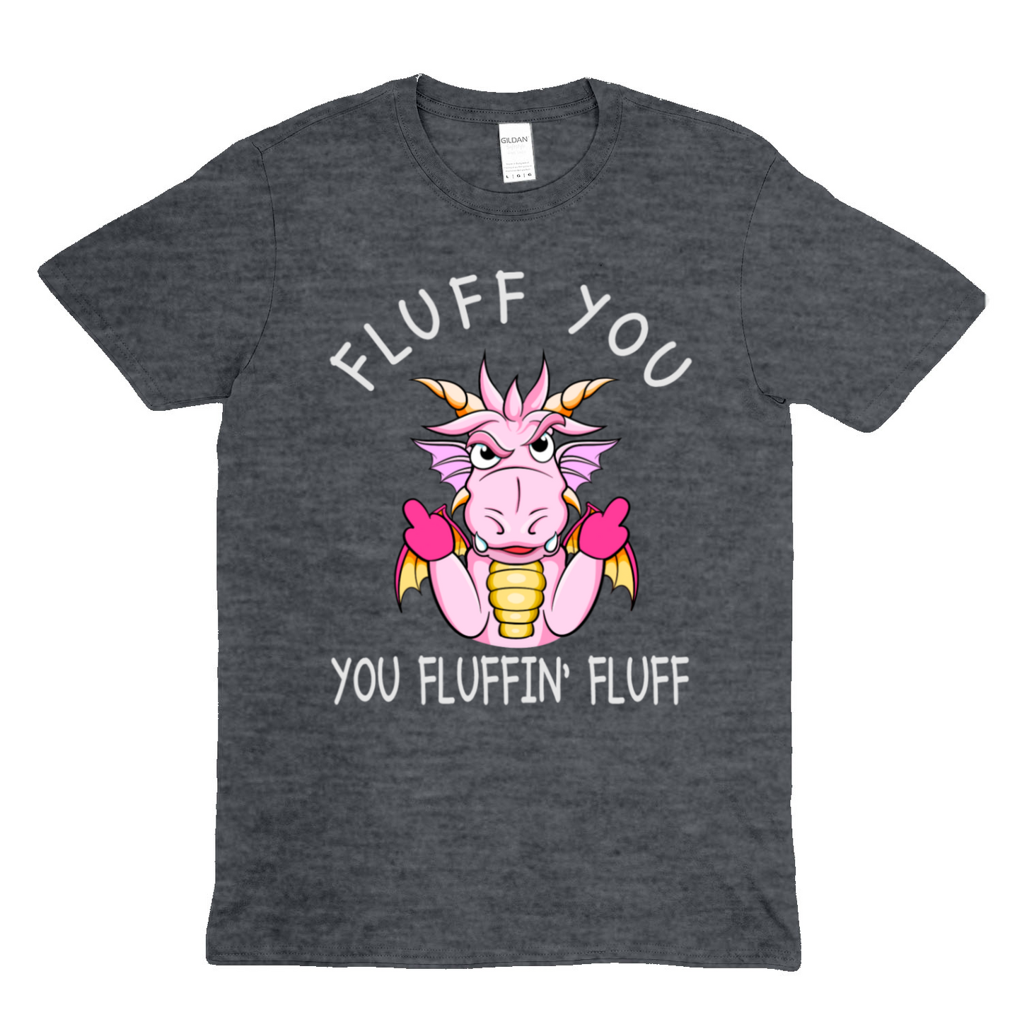 FUNNY DRAGON 2 - Soft Unisex T-Shirt