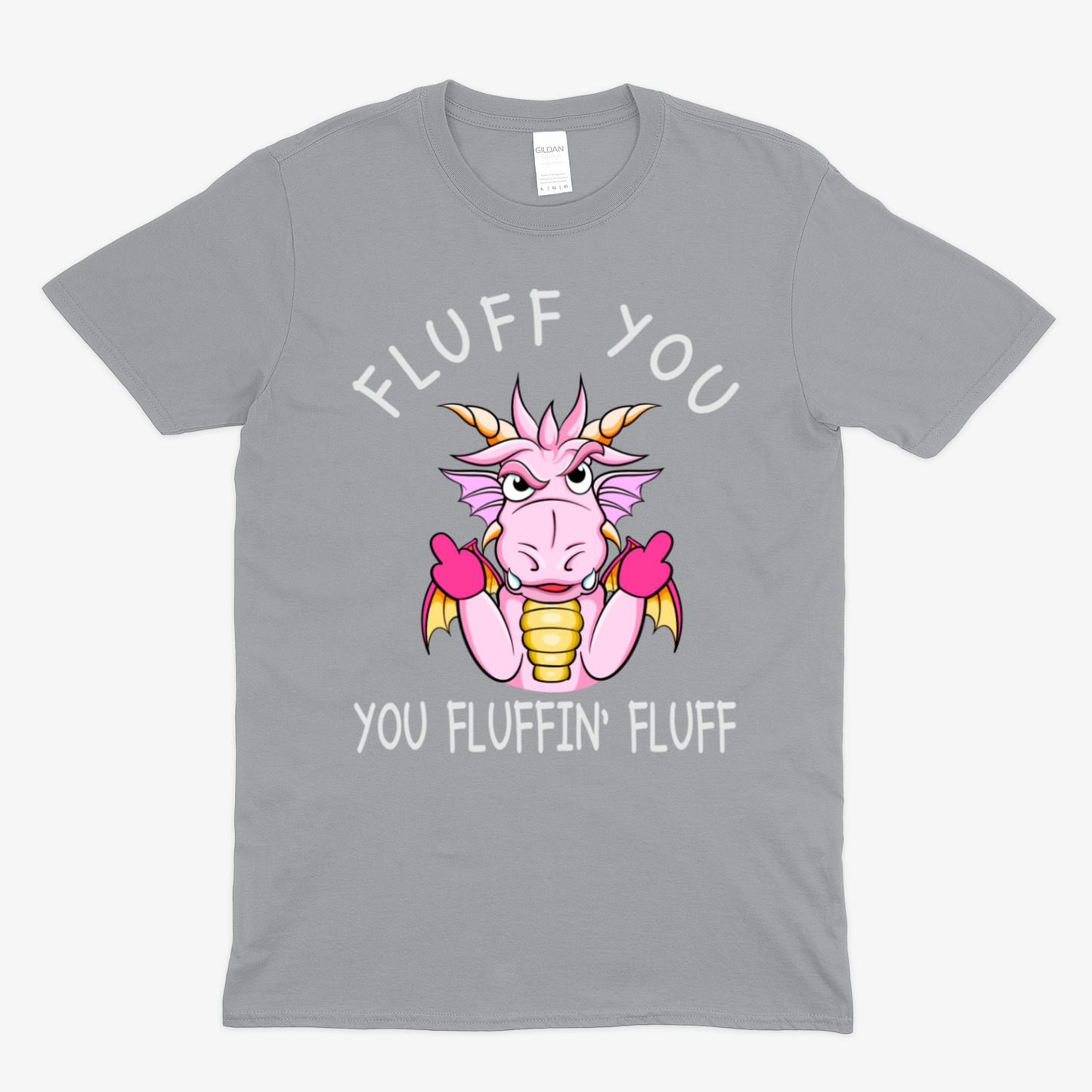 FUNNY DRAGON 2 - Soft Unisex T-Shirt