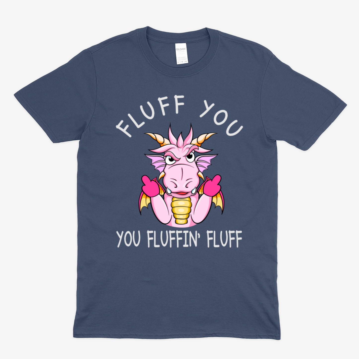 FUNNY DRAGON 2 - Soft Unisex T-Shirt