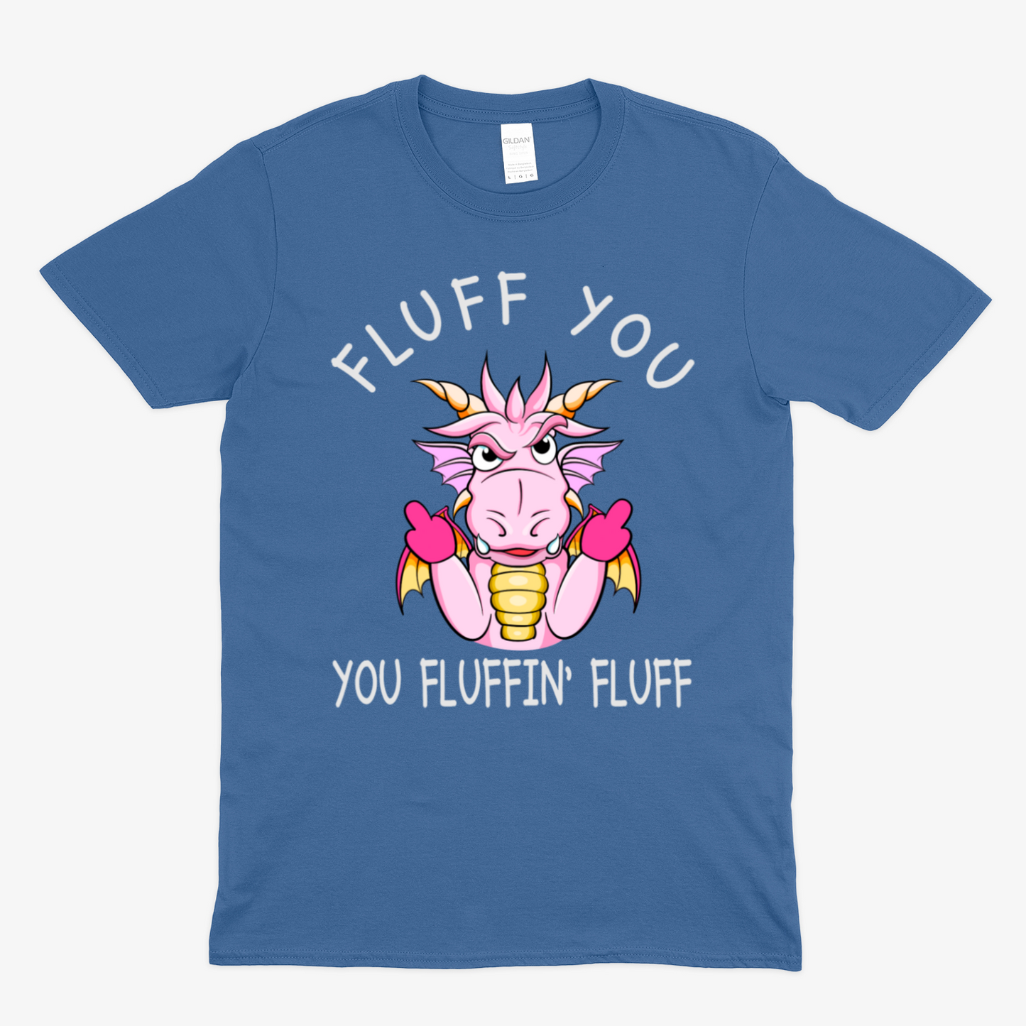 FUNNY DRAGON 2 - Soft Unisex T-Shirt