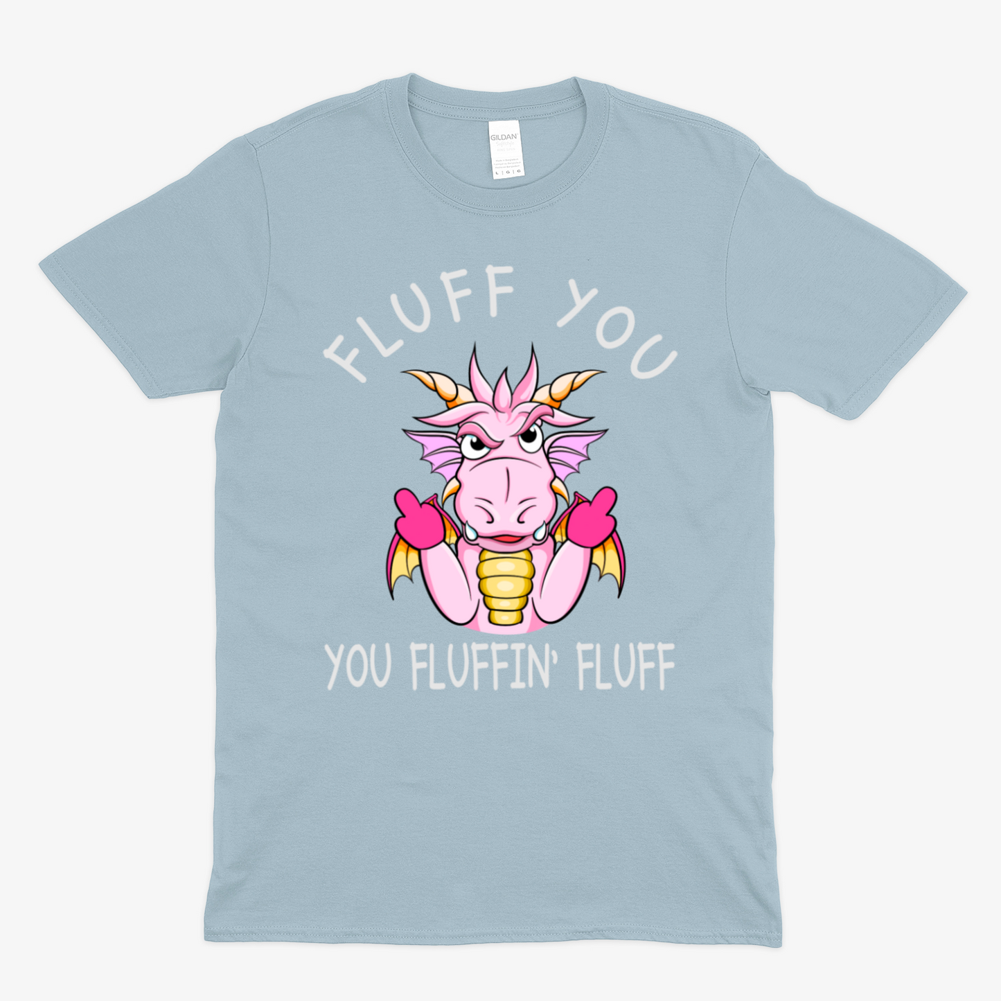 FUNNY DRAGON 2 - Soft Unisex T-Shirt