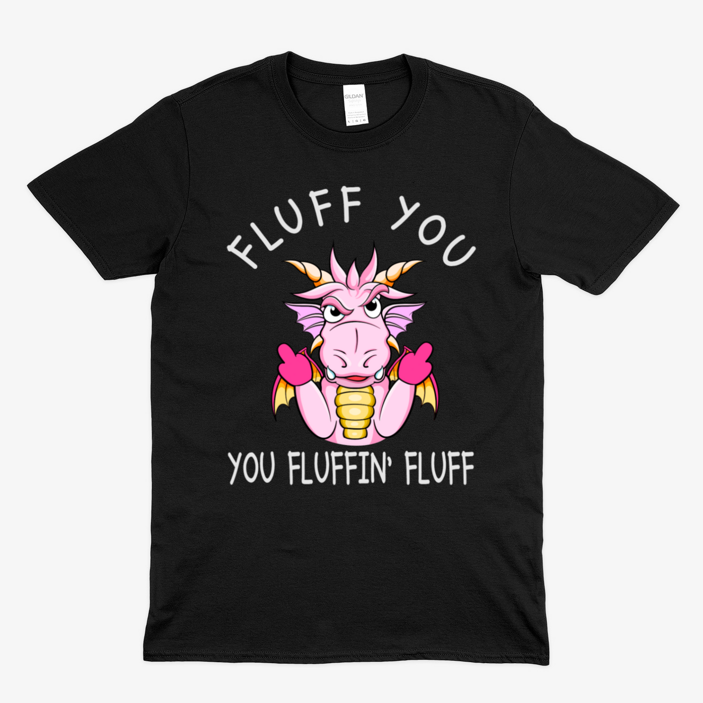 FUNNY DRAGON 2 - Soft Unisex T-Shirt