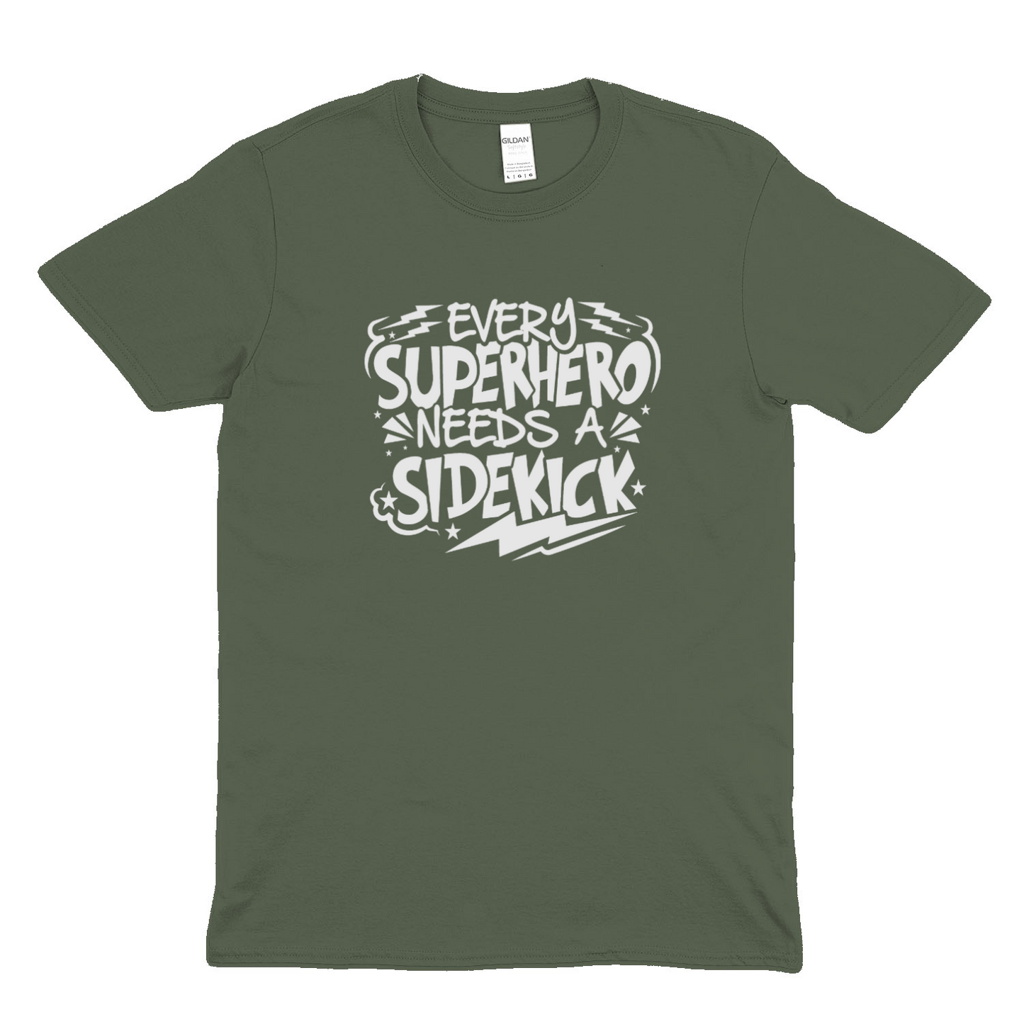SUPERHERO NEEDS A SIDEKICK - Soft Unisex T-Shirt